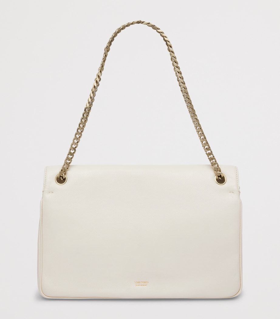 TOM FORD Large Leather Shoulder Bag Wba Image 4