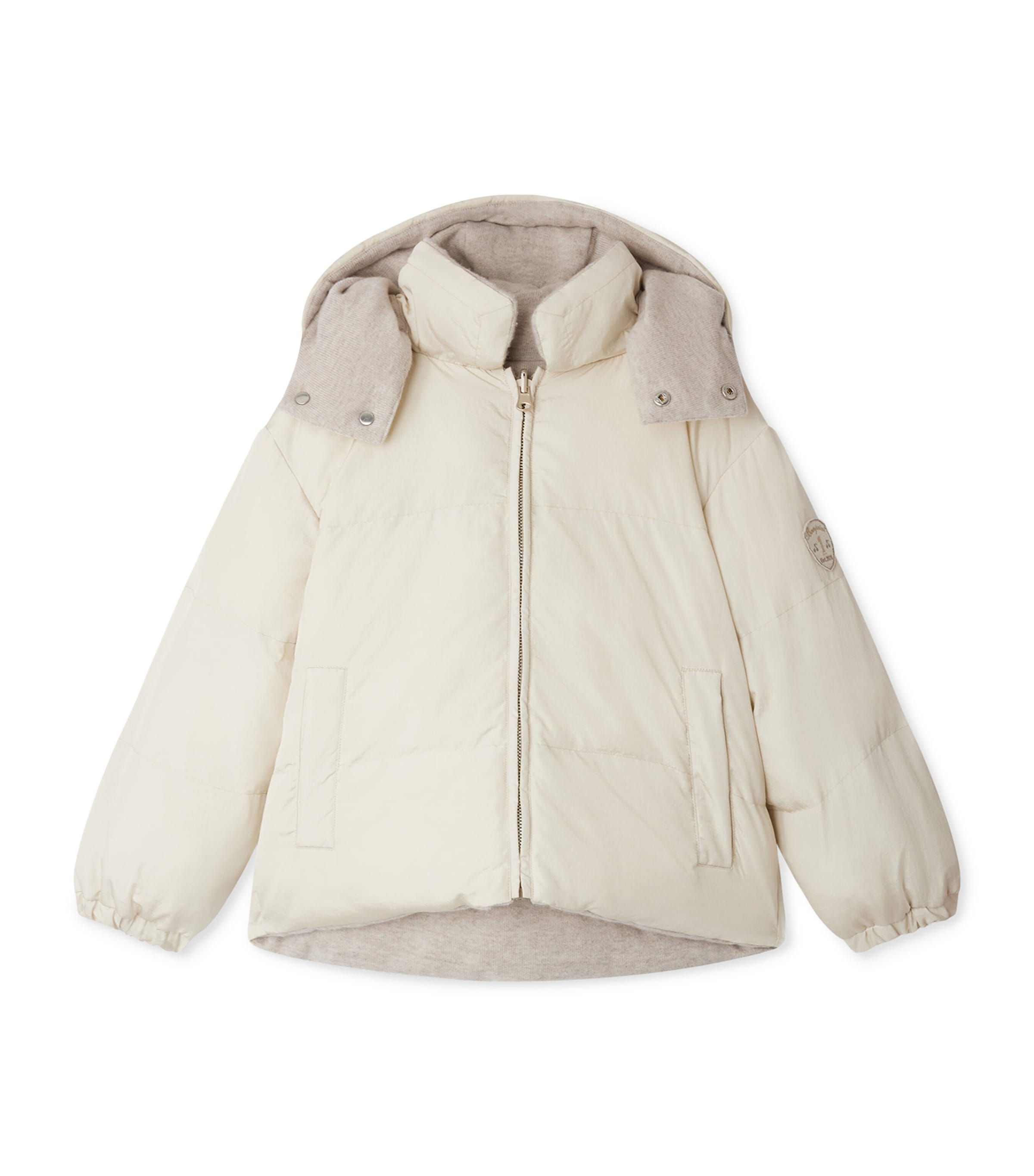 Bonpoint Reversible Jolie Down Jacket In White
