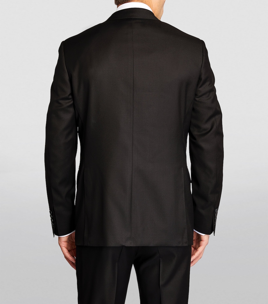 Wool 2-Piece Suit 10 BLACK Image 4