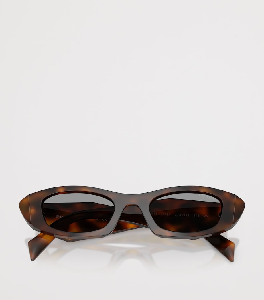 Acetate Oval Sunglasses 20D50Q Image 5