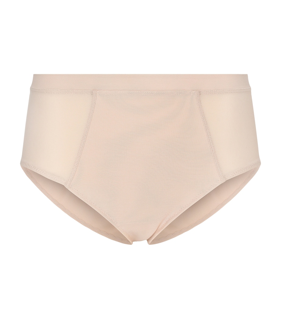 Dolce&Gabbana Womens KIM DOLCE&GABBANA High-Waist Briefs Powder Image 1