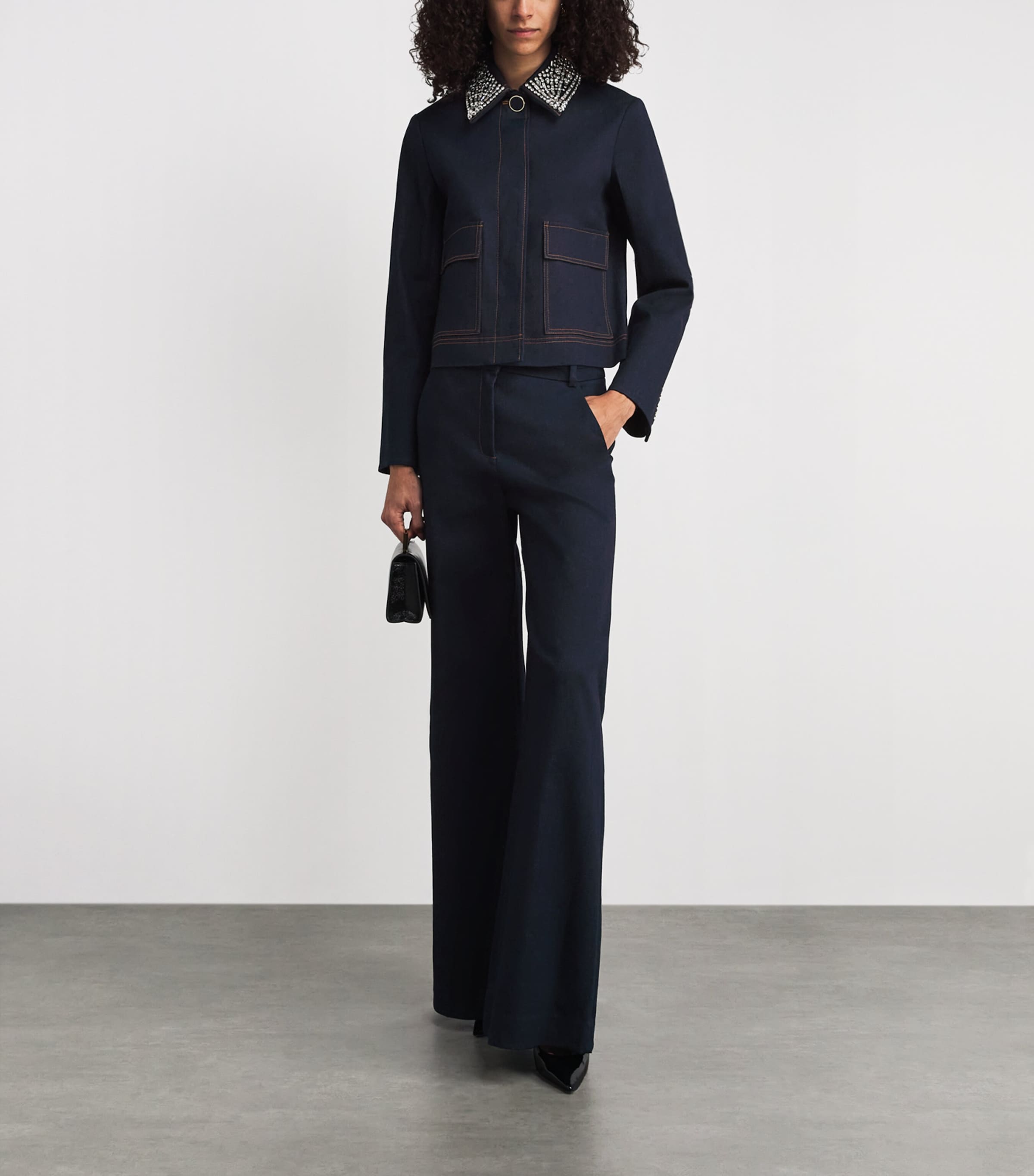 Barrington Stretch-Denim Jacket B0214 MIDNIGHT WASH Image 2