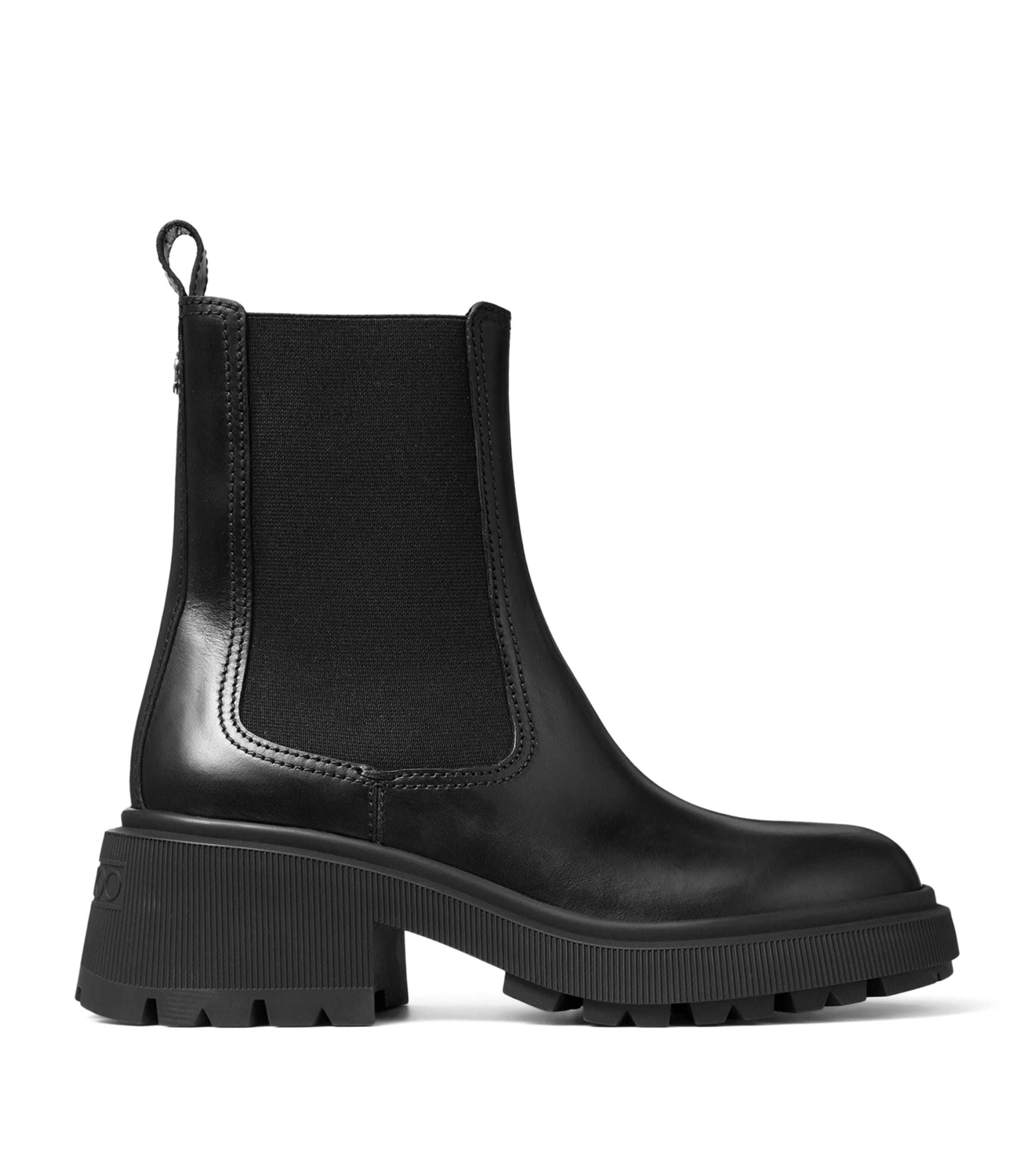 Jimmy Choo Tamia 70 Leather Chelsea Boots Black Image 1
