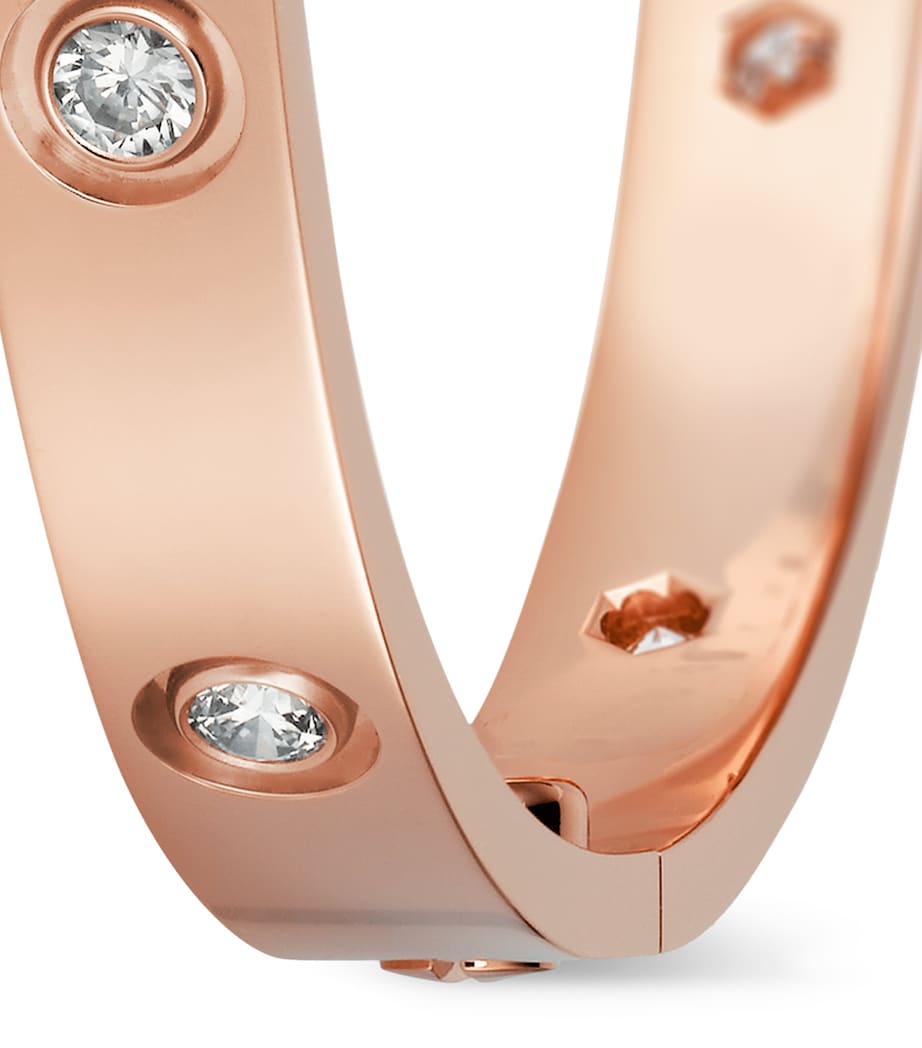 LOVE Classic Rose Gold 10-Diamond Bracelet ROSE GOLD Image 11