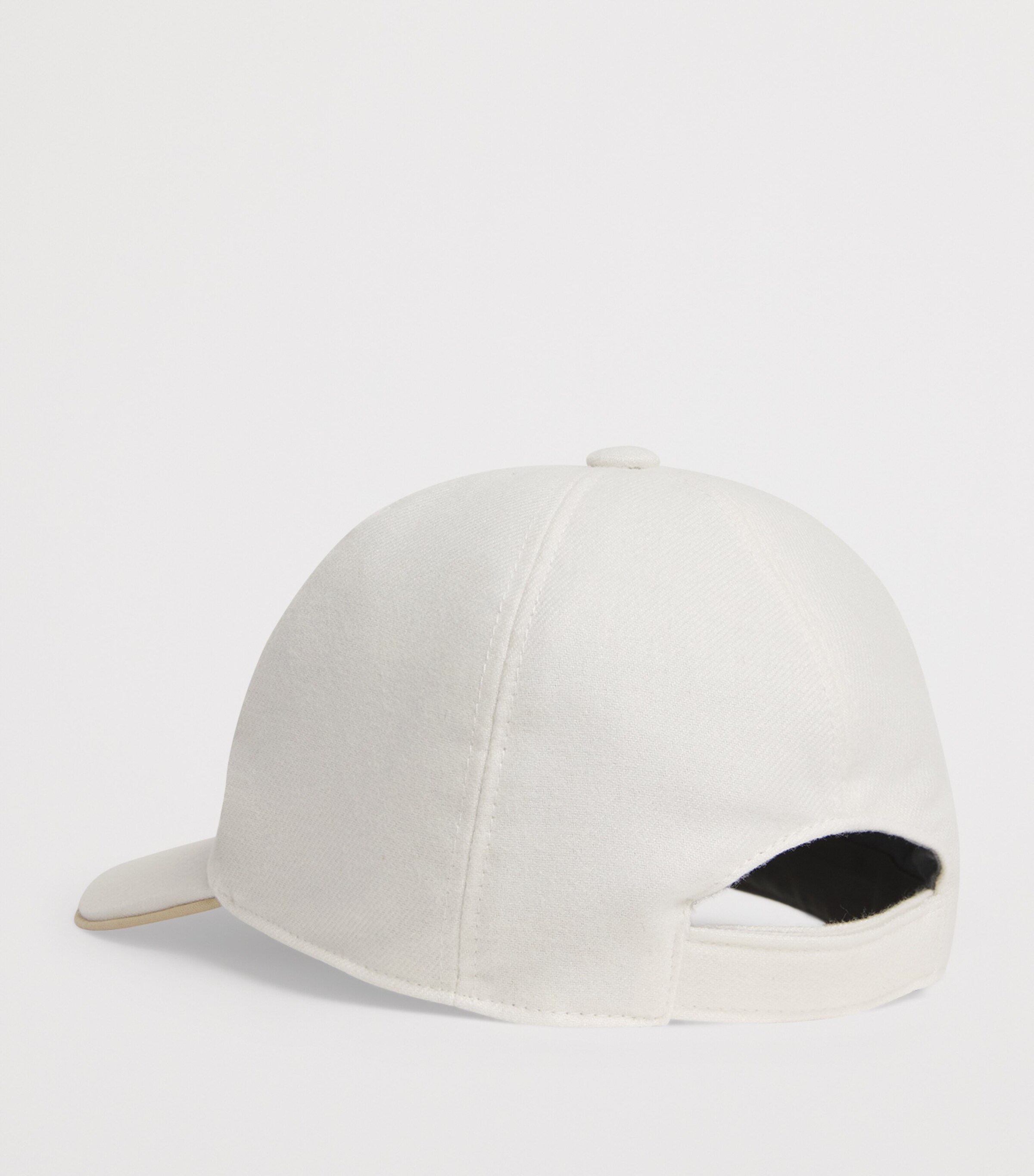 Embroidered Logo Baseball Cap 101BGIVORY/BEIGE Image 3