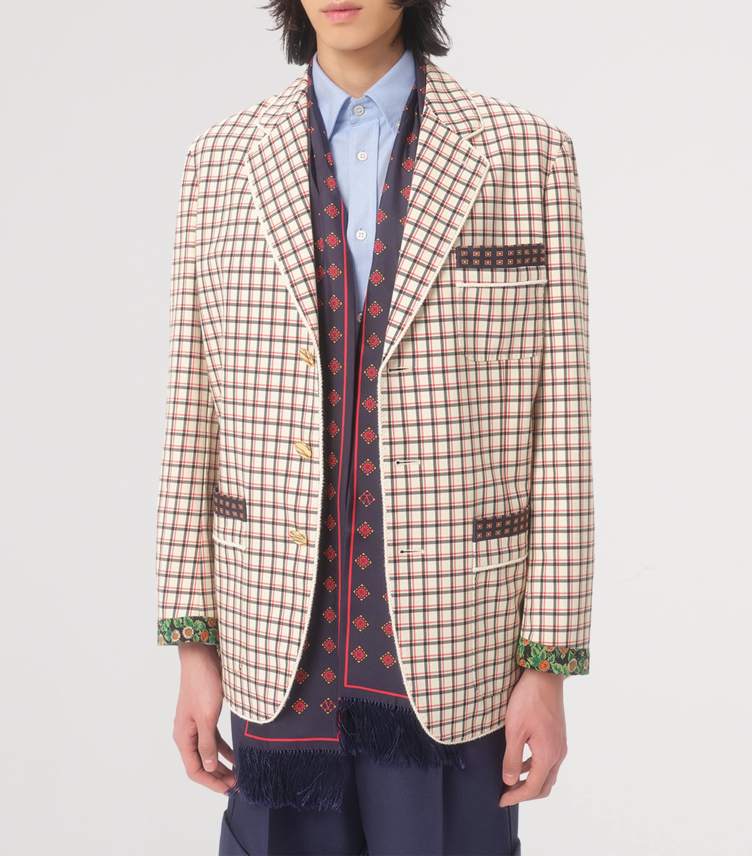 Silk Fringe Scarf DVP Image 2