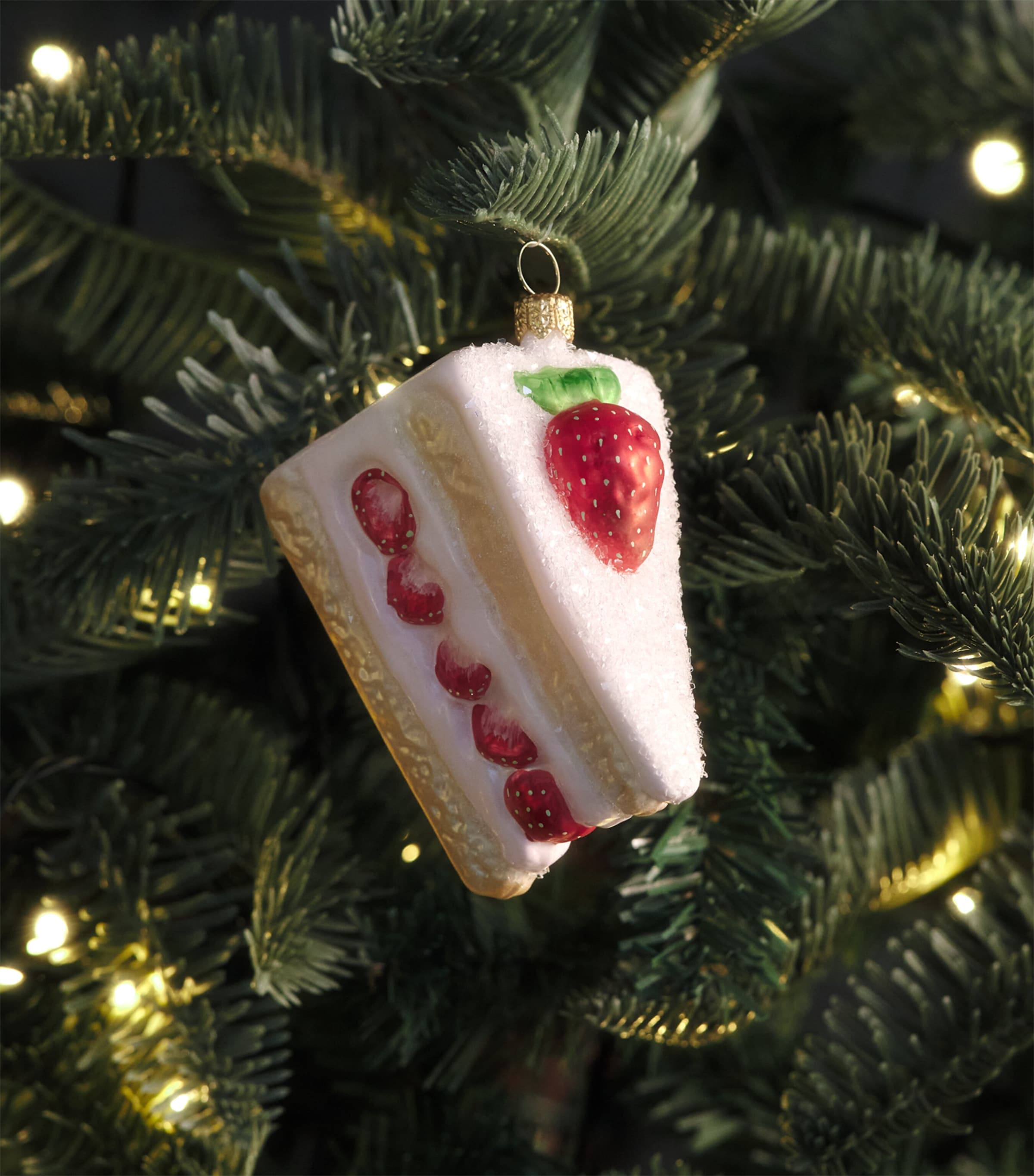 Harrods Cake Slice Tree Decoration Image 3