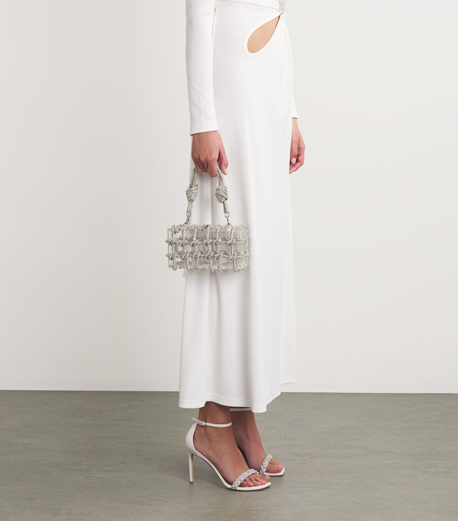 Rhinestone Bess Shoulder Bag 000 CLEAR Image 5