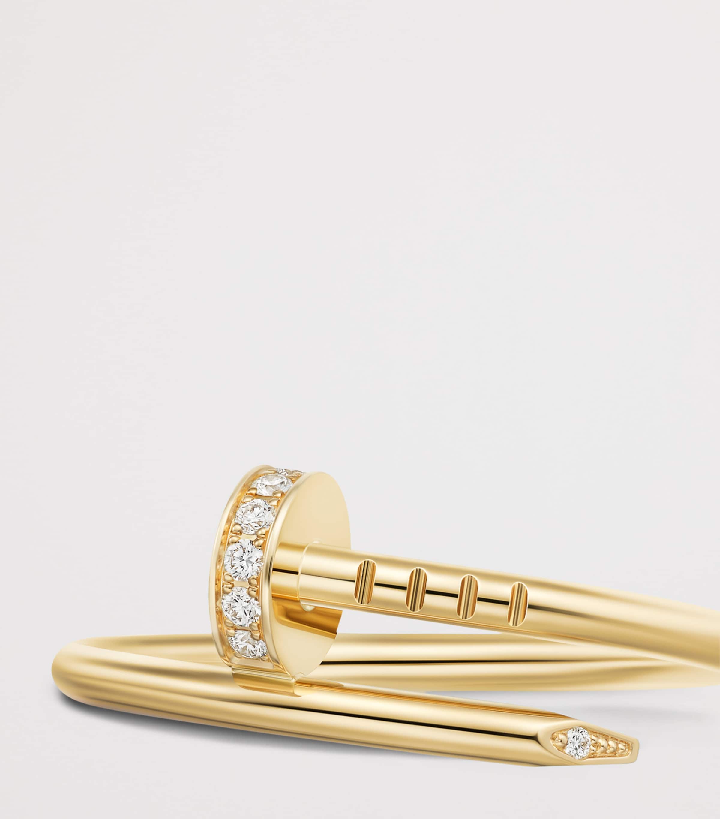 Yellow Gold and Diamond Juste Un Clou Ring YELLOW GOLD Image 6
