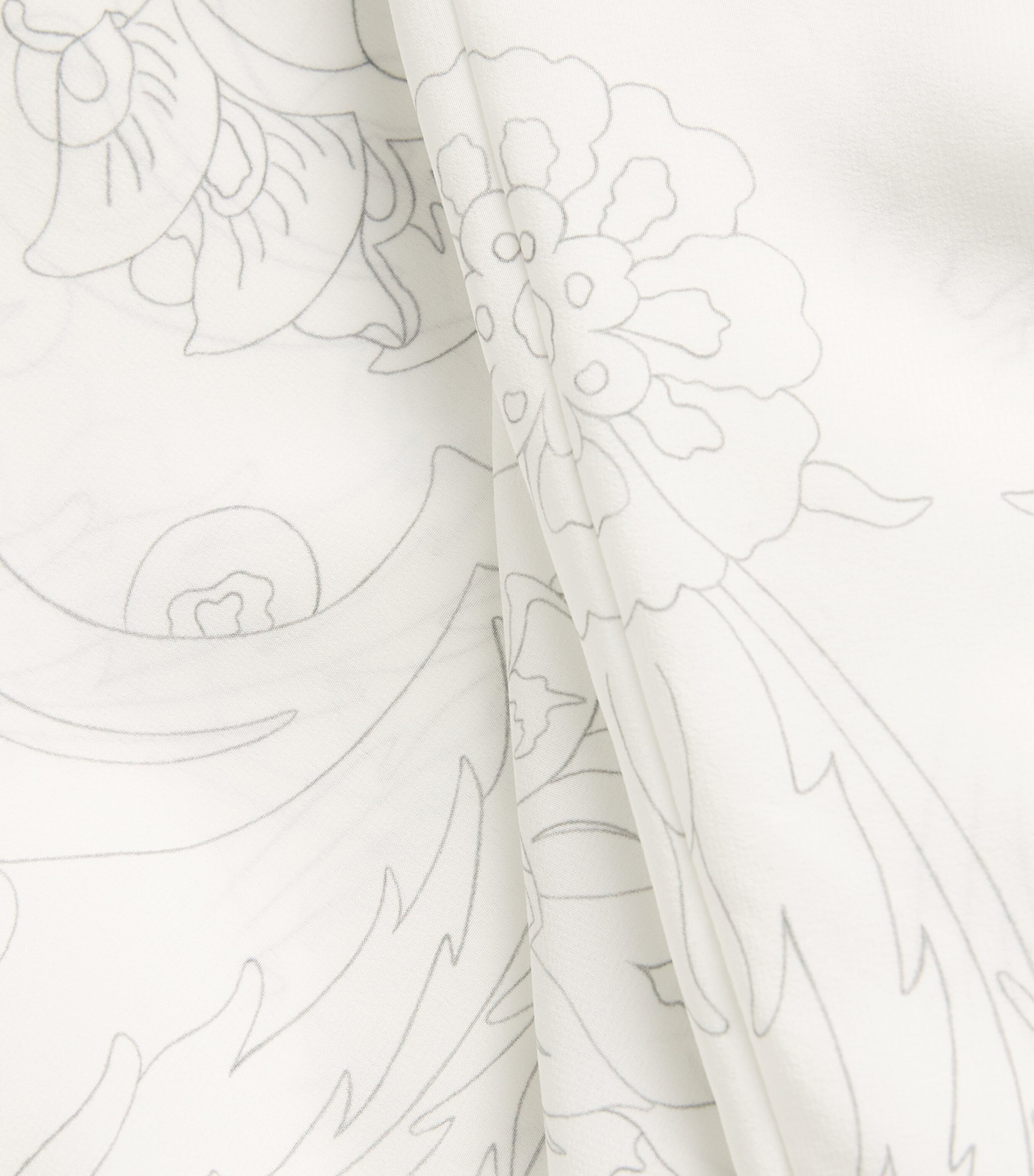 Silk Boat-Neck Top PENCIL Image 5