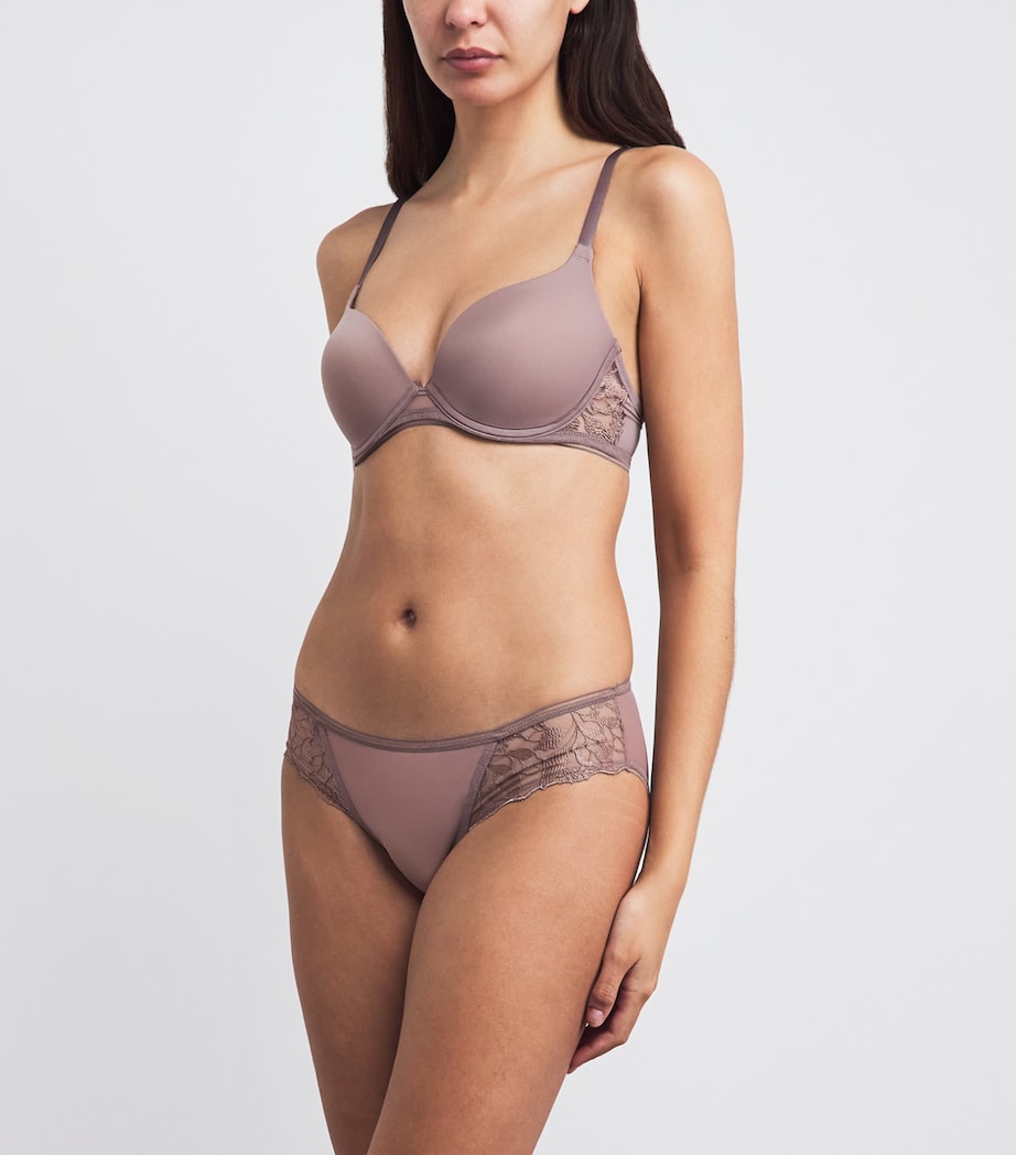 Maison Lejaby Womens Sin Push-Up Bra Fauve Image 2