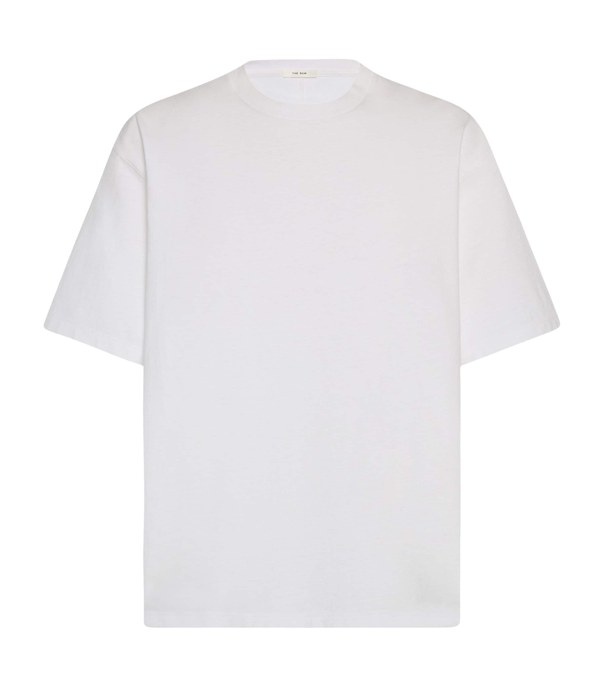 The Row Mens Steven Cotton T-Shirt White Image 1