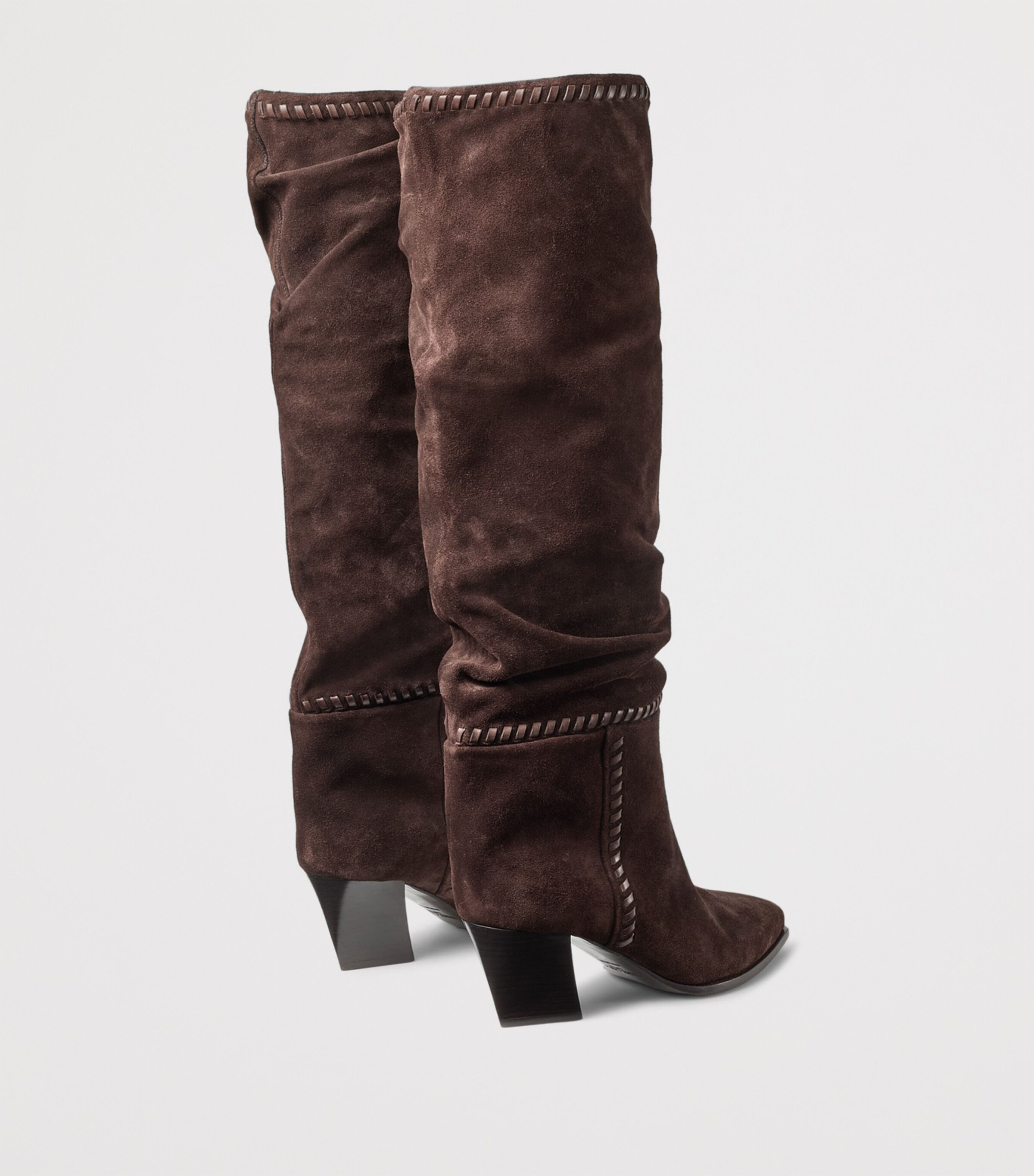 Hart Stitch 60 Suede Knee-High Boots CHOCOLATE/CHOCOLATE Image 3