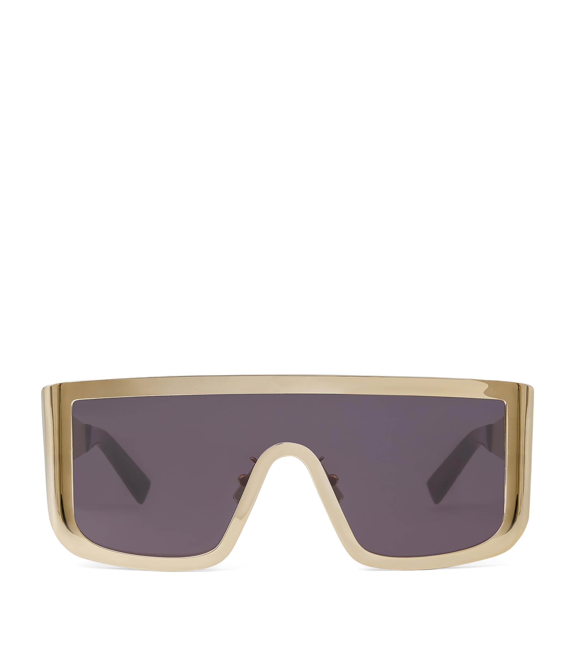 Givenchy Metal Square Sunglasses Golden Yellow Image 1