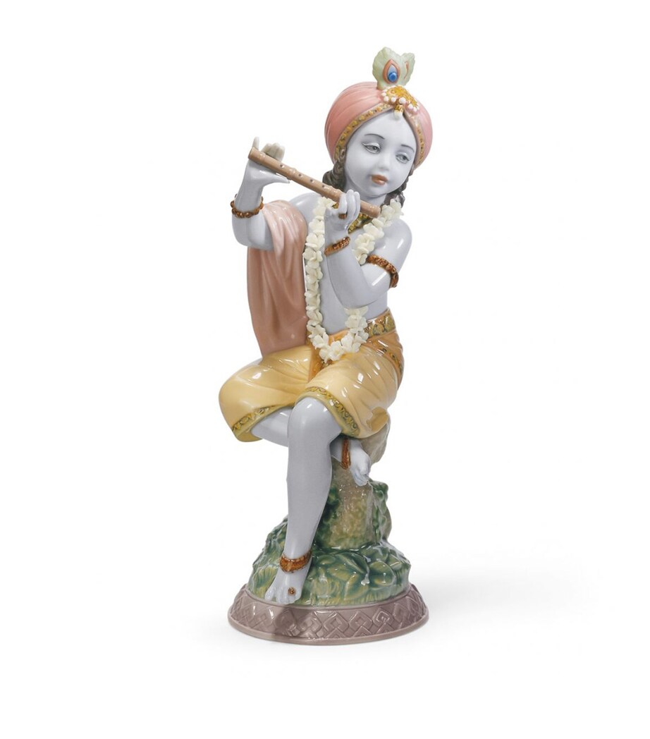Lladró Lord Krishna Figurine Image 1