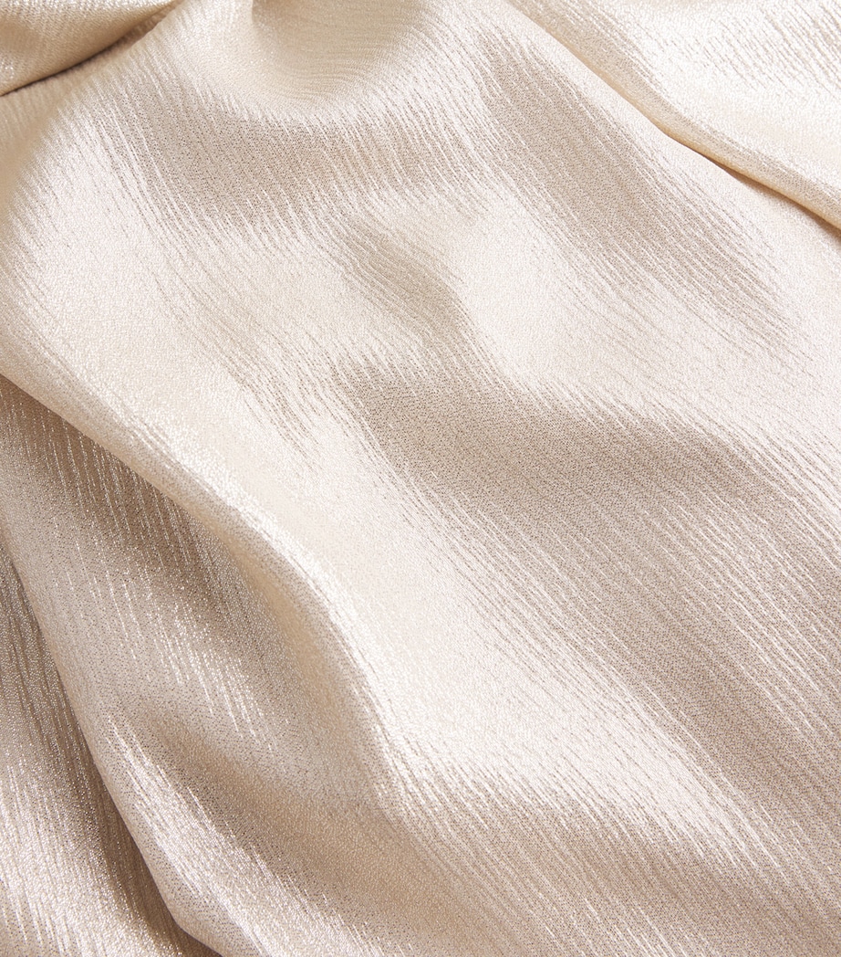 Metallic OOO Kaftan Maxi Dress GOLD Image 6