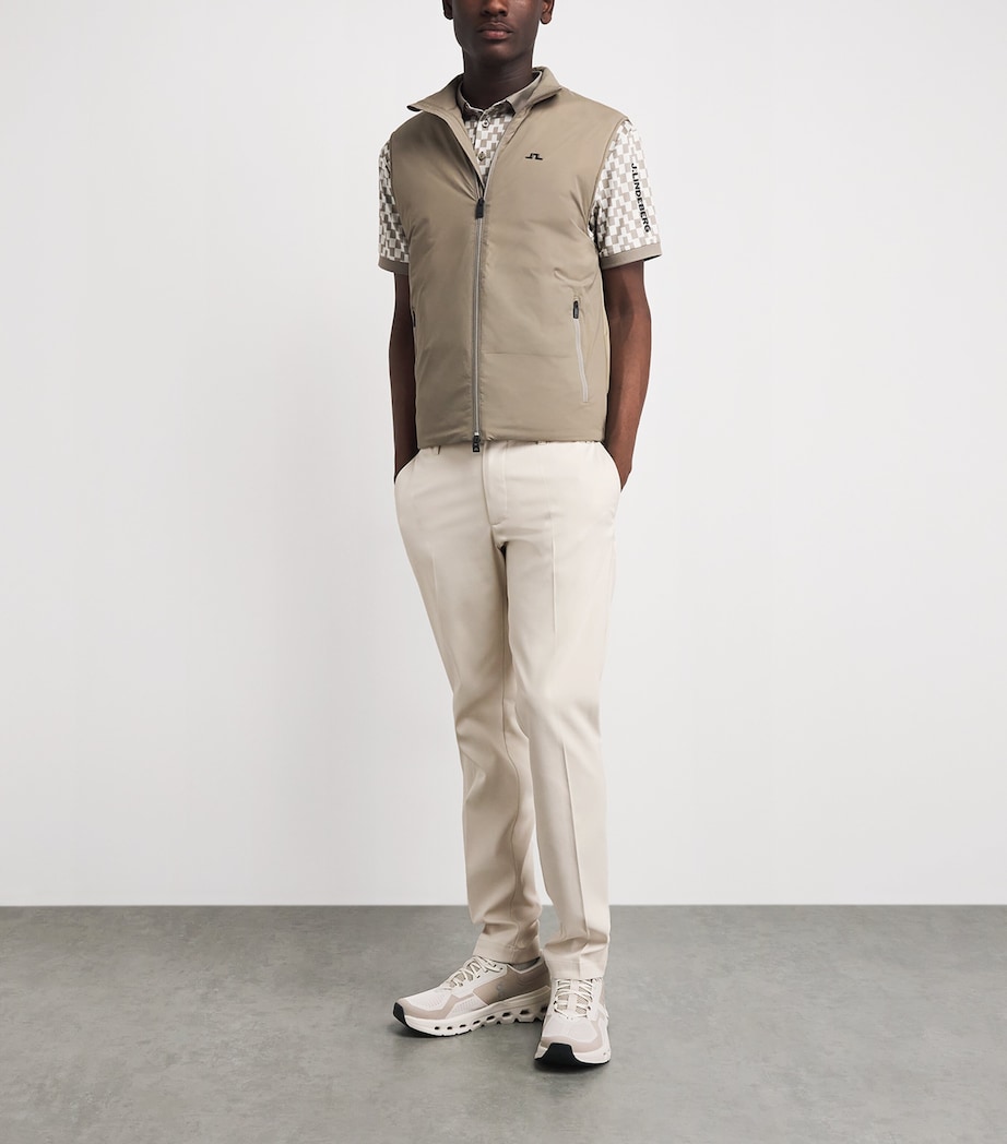 J Lindeberg Mens Ellott Trousers Moonbeam Image 2