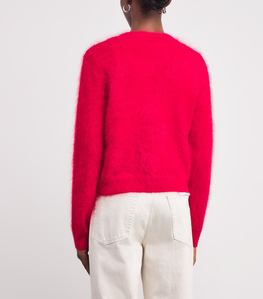 Cashmere Jada Cardigan RED Image 4