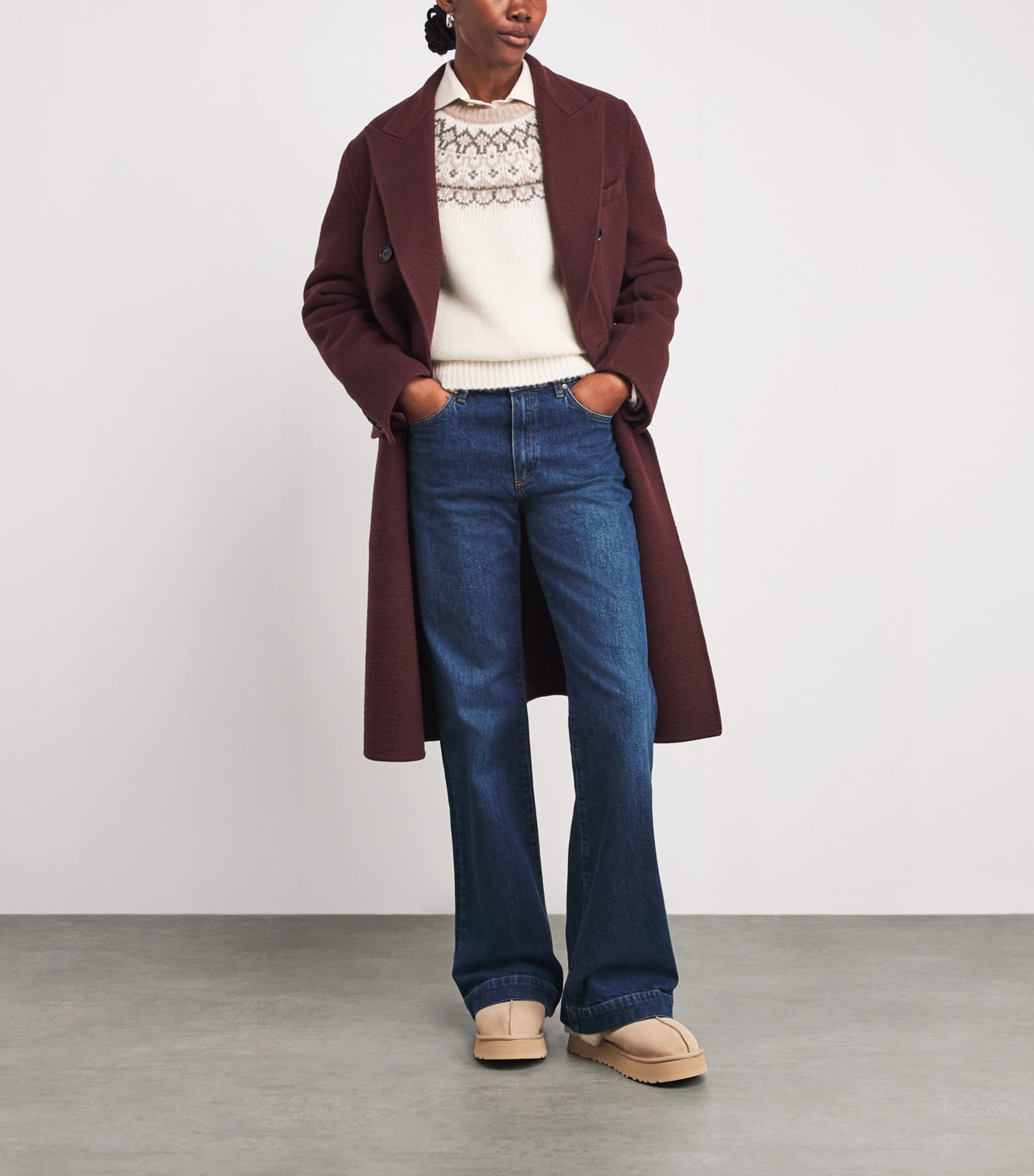 Leenah Wide-Leg Jeans TECHNIQUE Image 2