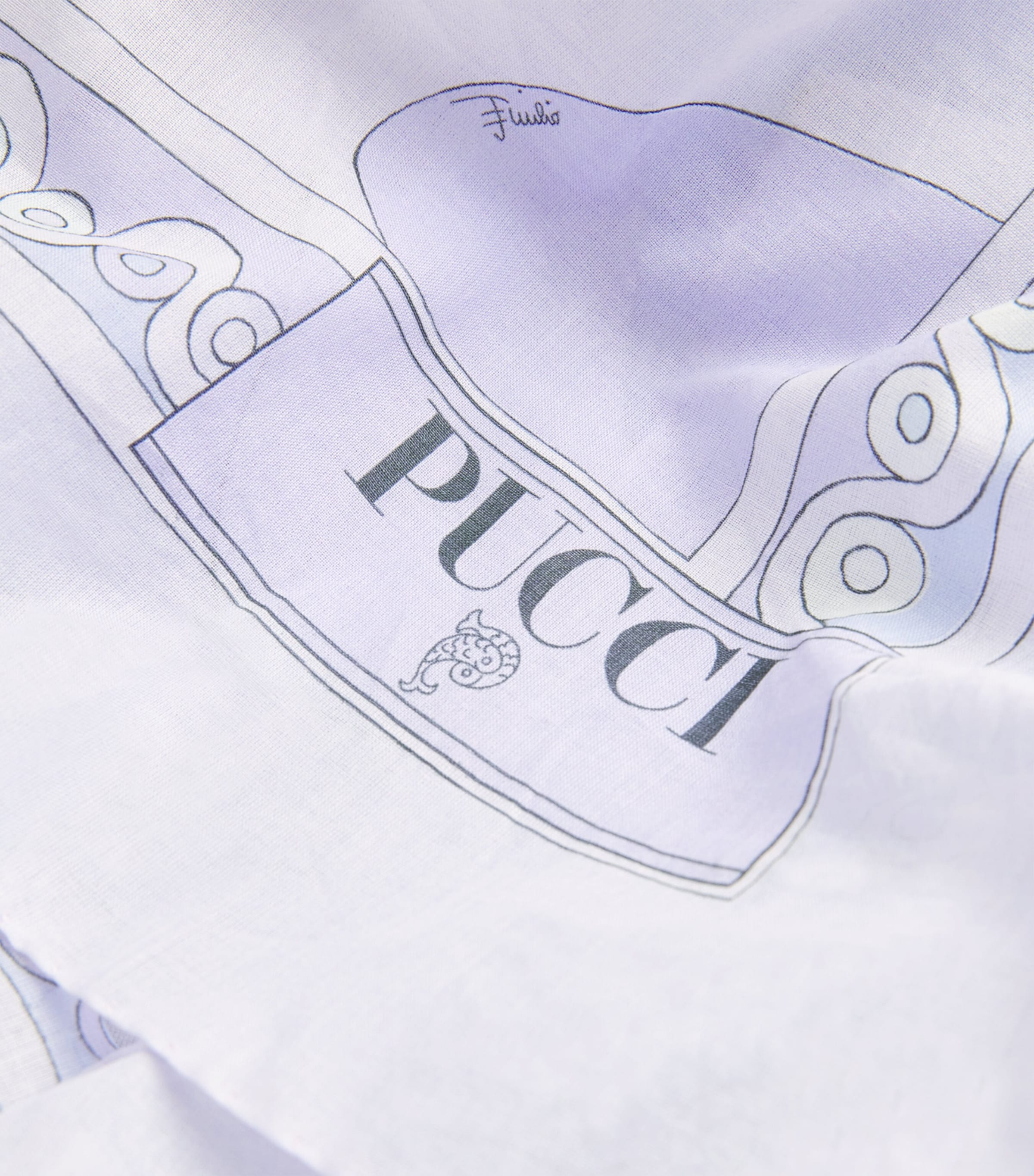 Cotton Tie-Side Pareo 021/LAVANDER Image 6