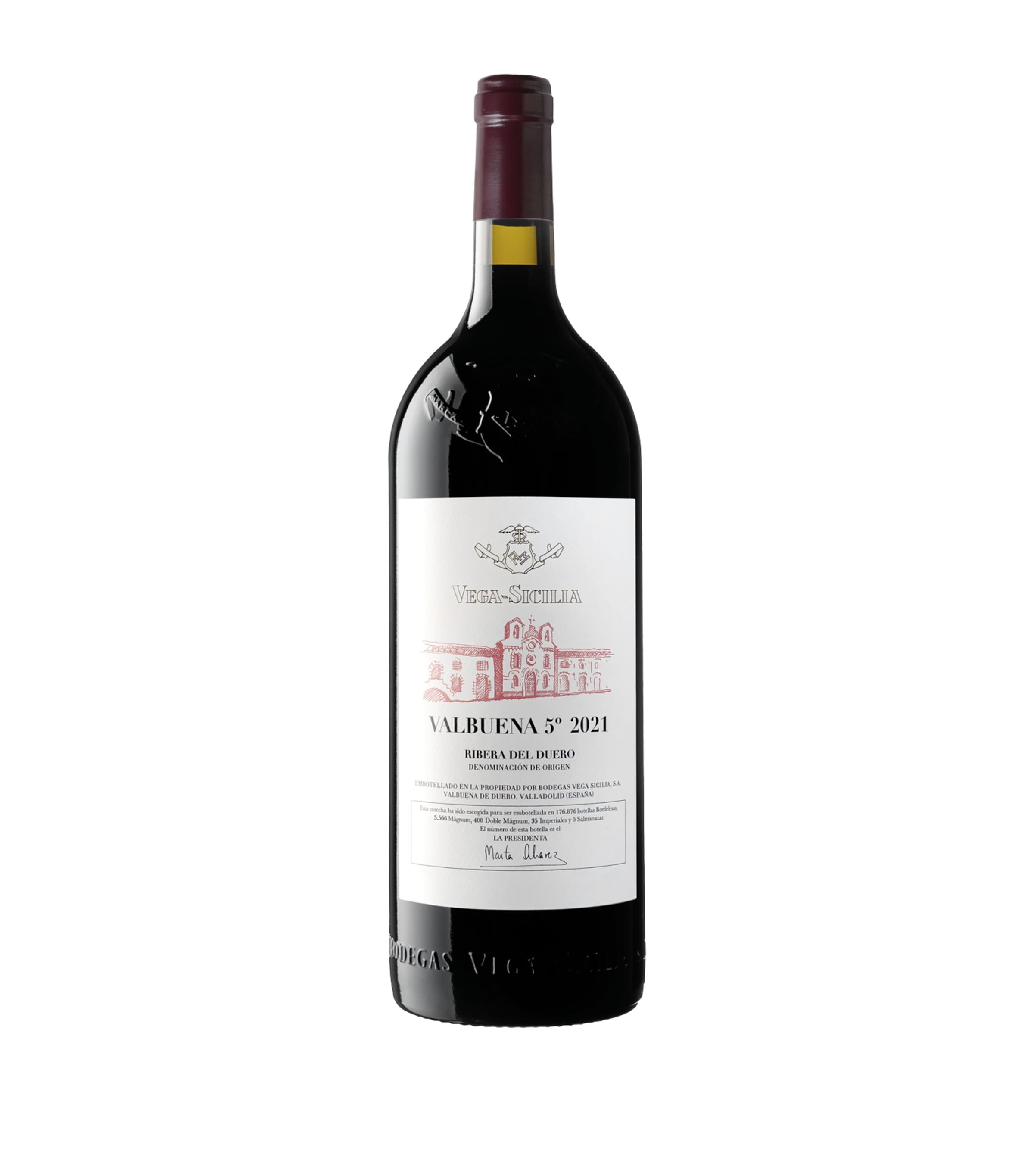 Vega Sicilia Valbuena No. 5 2021 (75cl) - Ribera del Duero, Spain Red Image 1