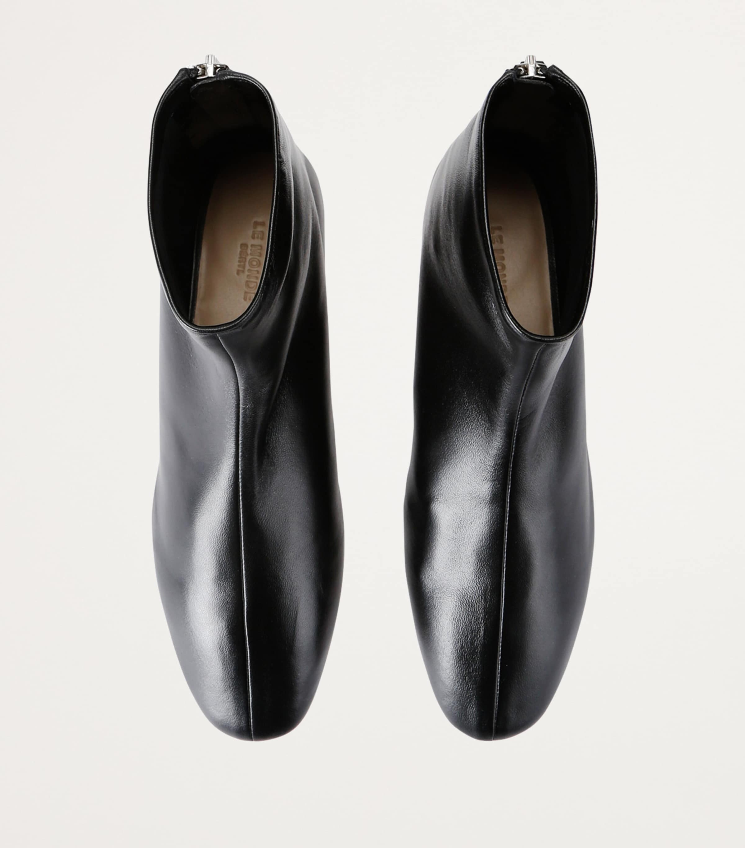 【LE MONDE BERYL】ストラップ付シューズ 36 1/2 ブラック フラットシューズ MCF―VEL―BLA | Le Monde Beryl/ル