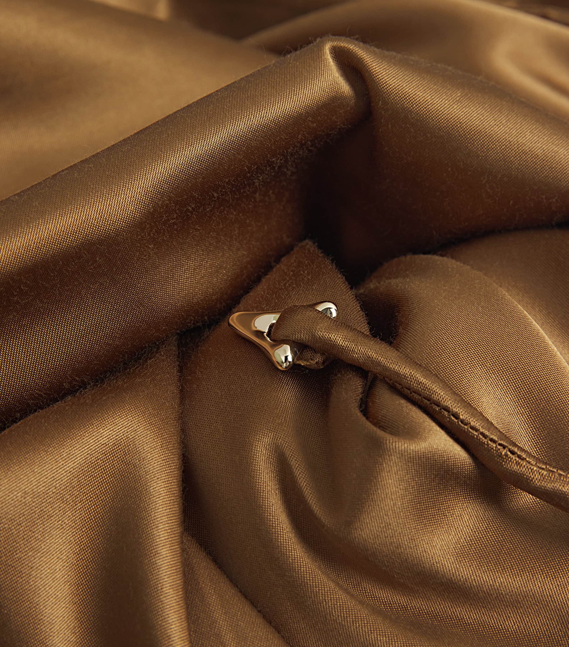 Satin Belted Mar Blouse 711 ANTIQUE GOLD Image 5