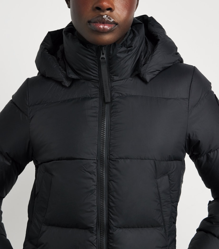 Down Mystique Parka Coat BLACK Image 6