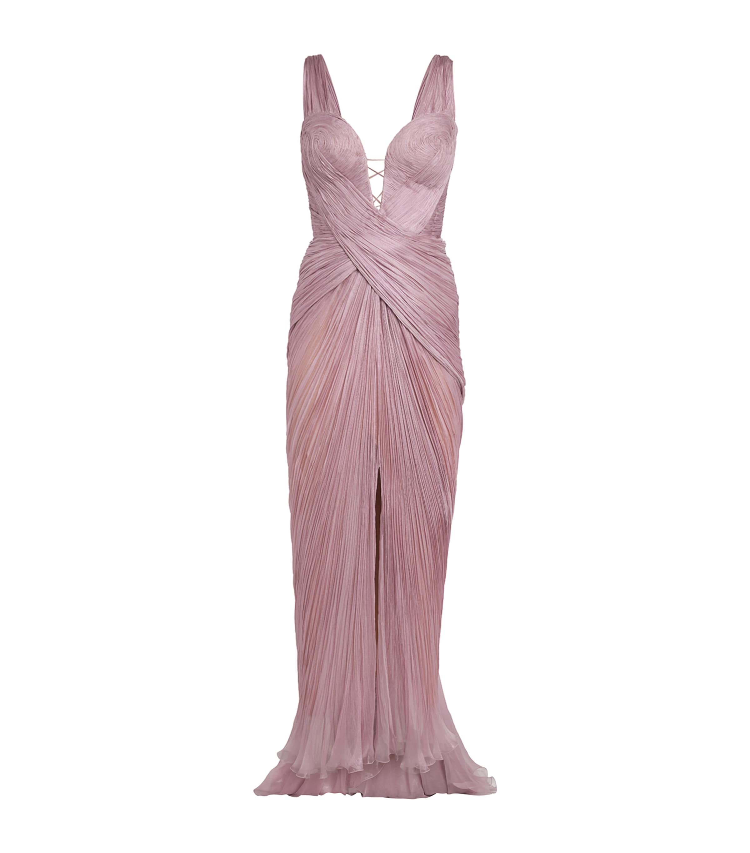 Maria Lucia Hohan Silk Corinna Midi Dress In Multi