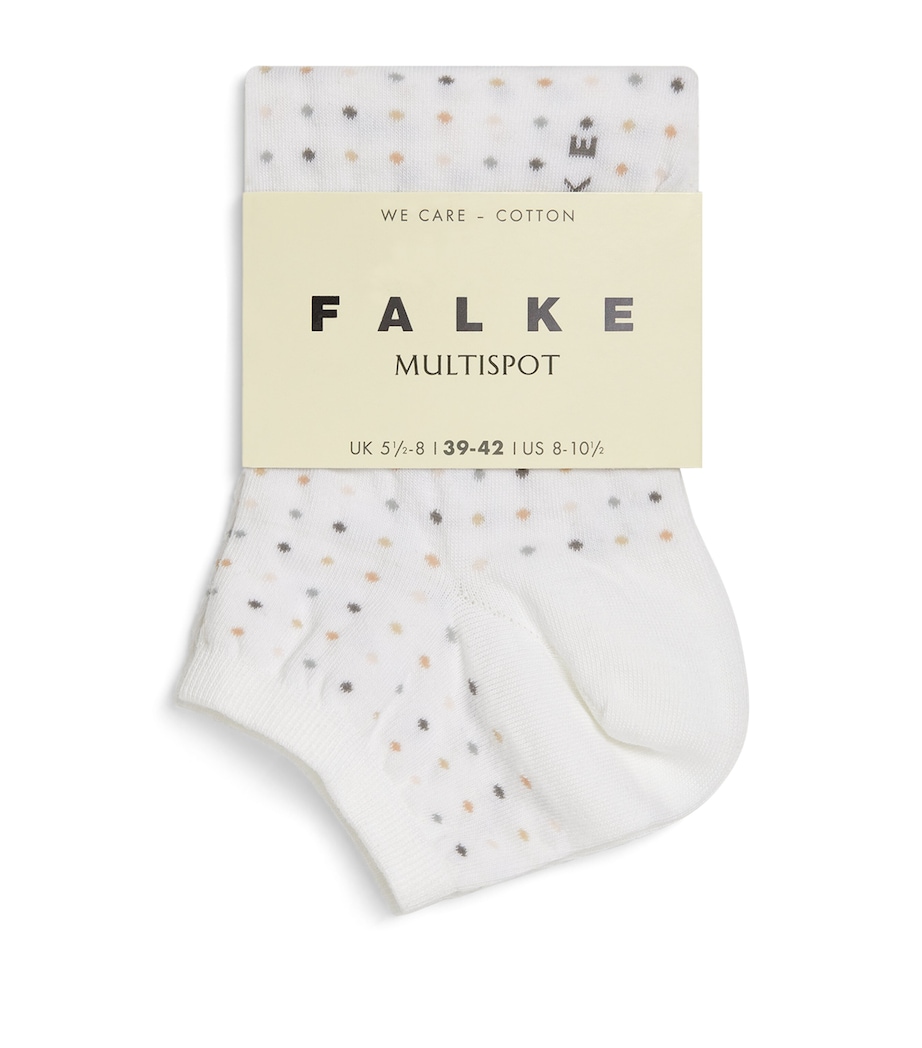 Stretch-Cotton Multispot Socks 2000 WHITE Image 1