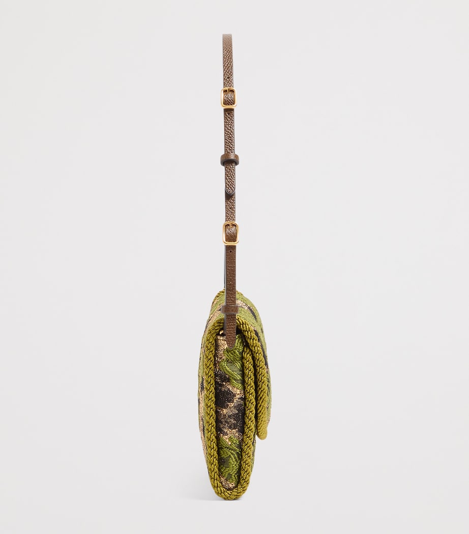 Embroidered Vain Soft Shoulder Bag CYP Image 3