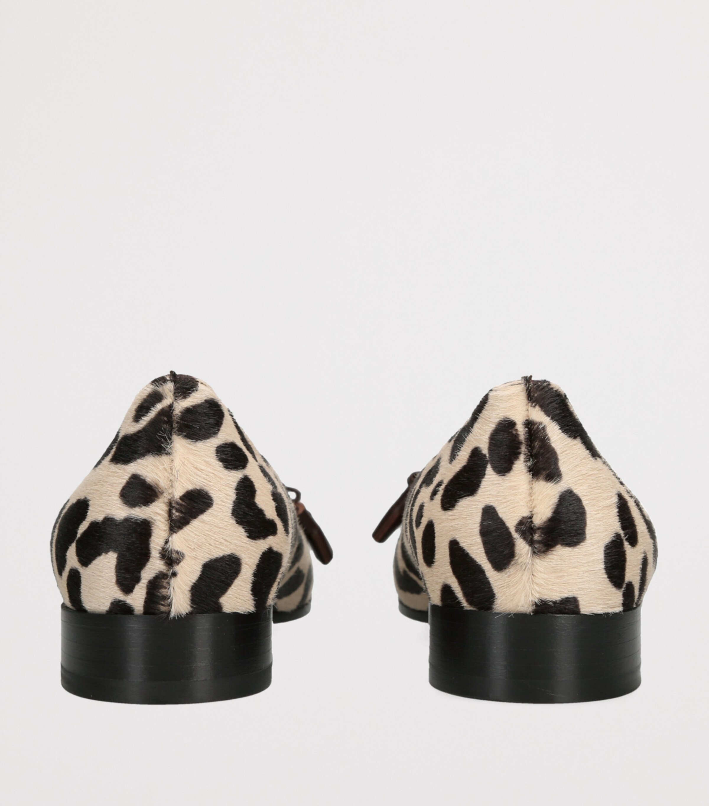 Valentino Garavani Calf Hair Leopard Ballet Flats Brown/oth Image 2