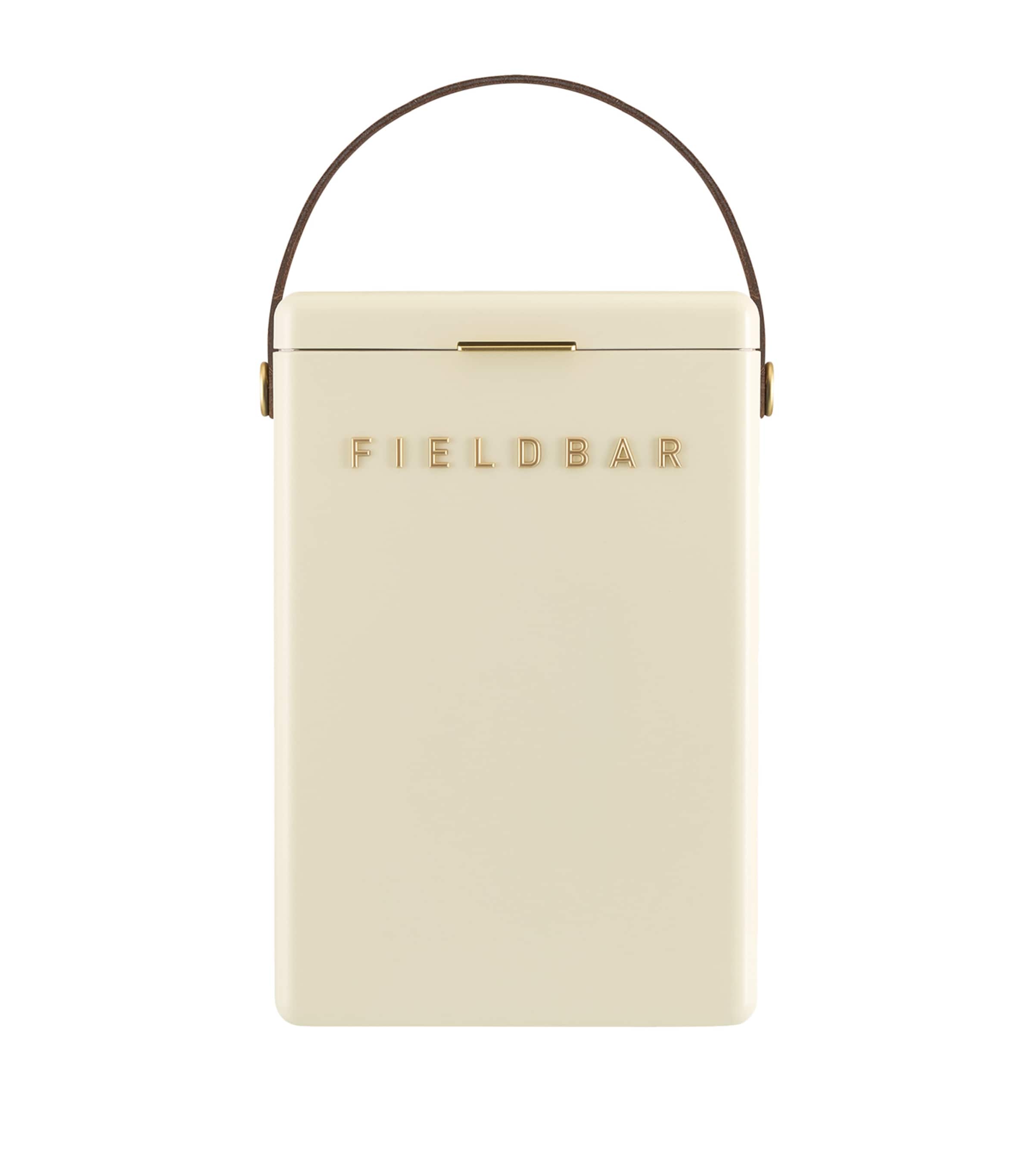 Fieldbar Drinks Box Cooler With Interchangeable Straps In White