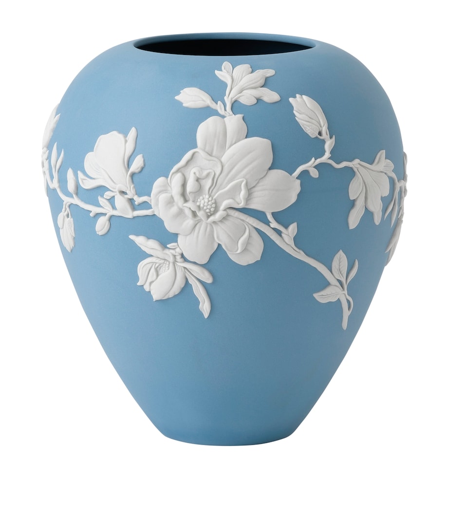 Magnolia Jasper Vase (18cm) BLUE Image 1