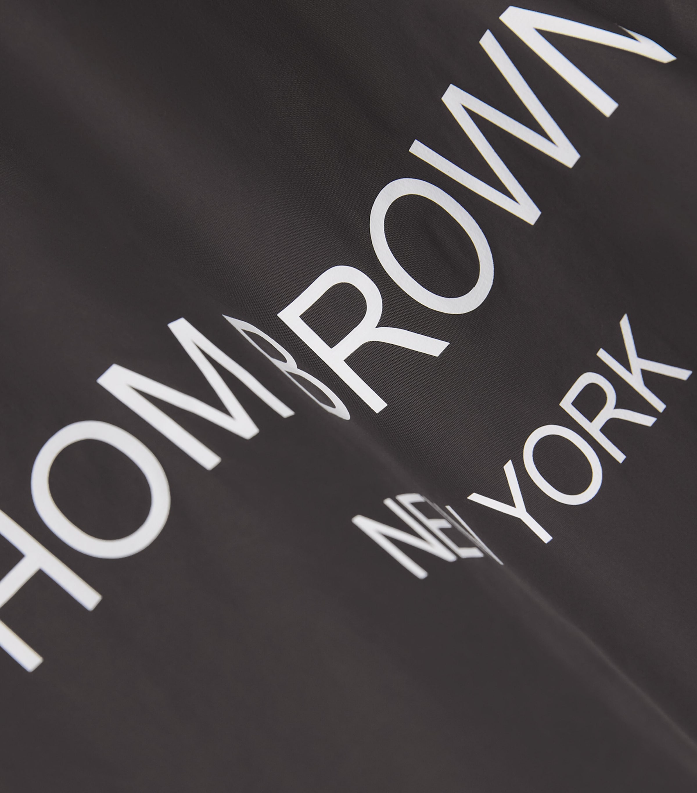 Technical Packable Logo Jacket DARK GREY Image 5