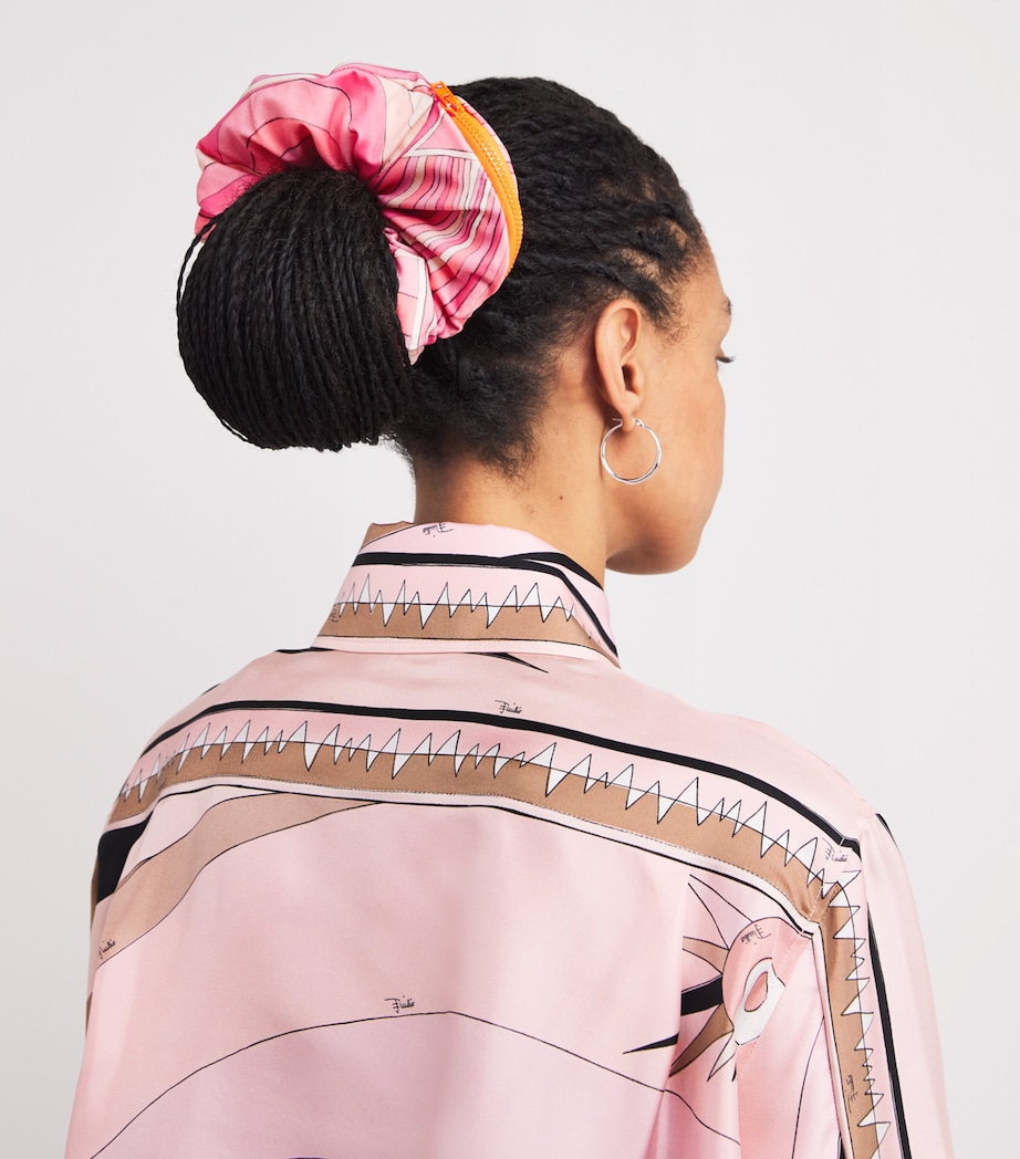 Graphic Print Maxi Hair Tie 057 ROSA Image 2