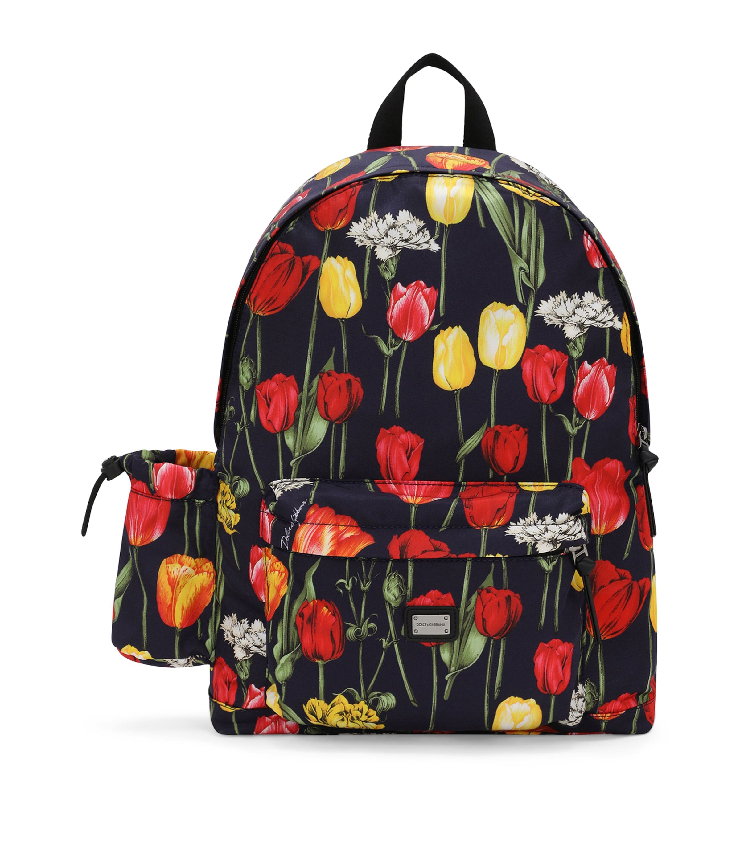 Dolce & Gabbana Kids' Tulip Print Backpack