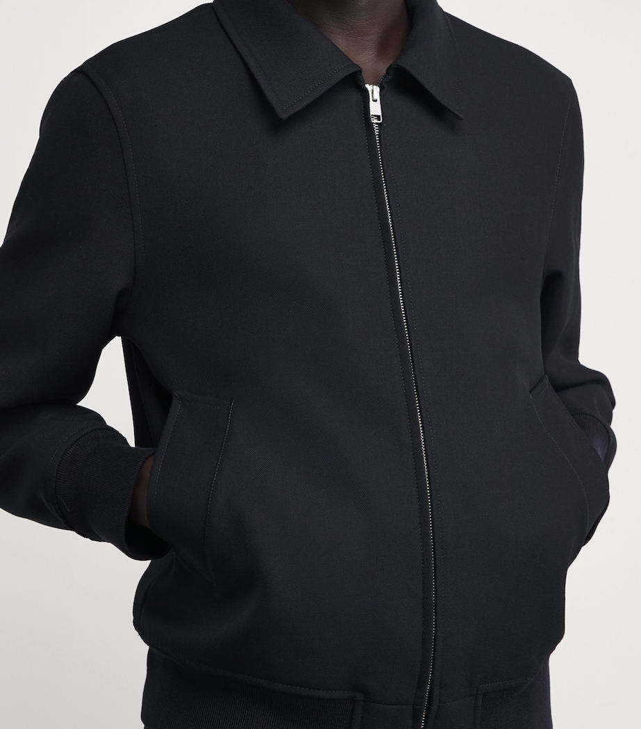 Virgin Wool-Blend Theo jacket NAVY BLUE Image 6