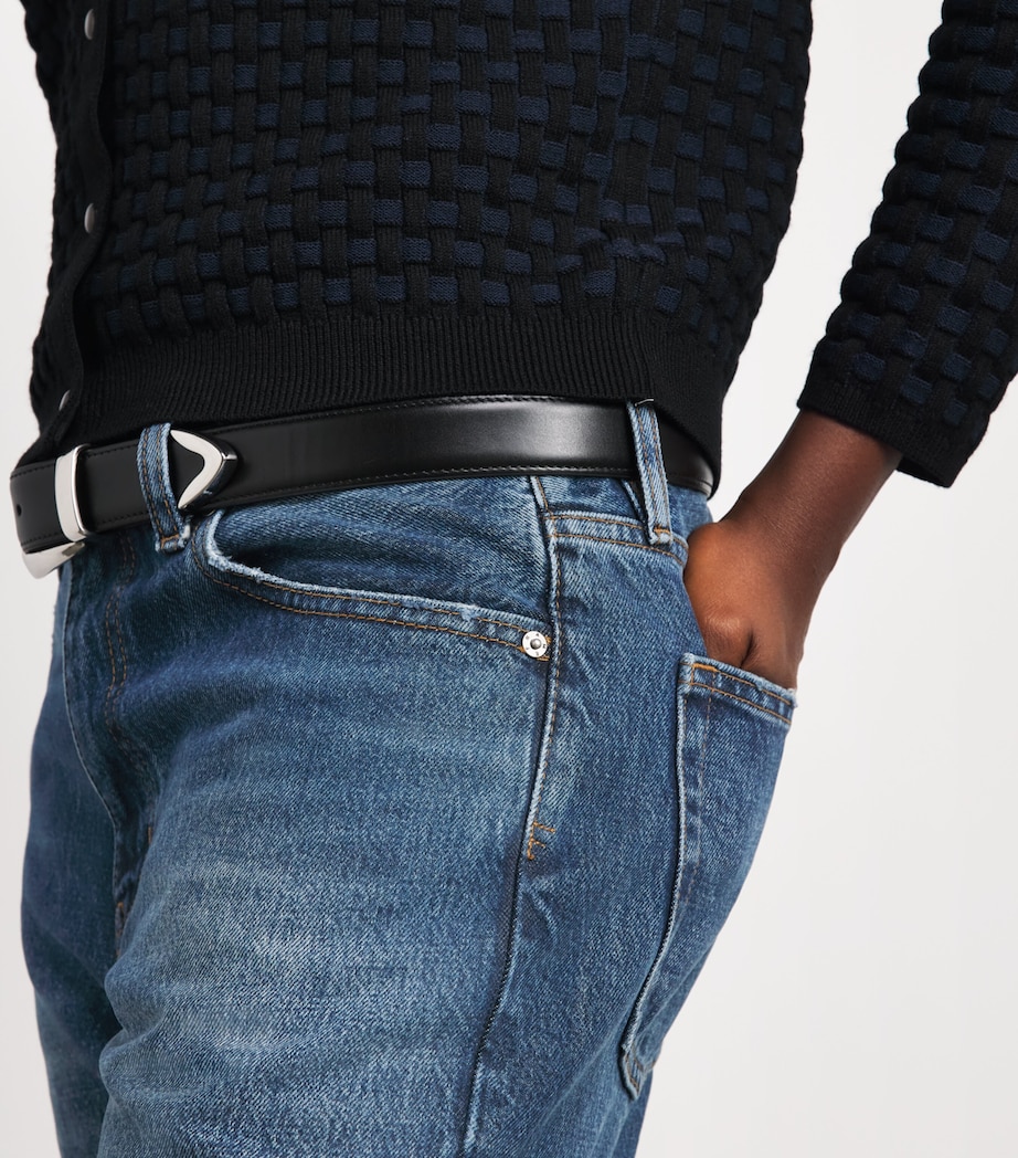 FRAME Womens The Hang Straight Jeans Lucky Image 3