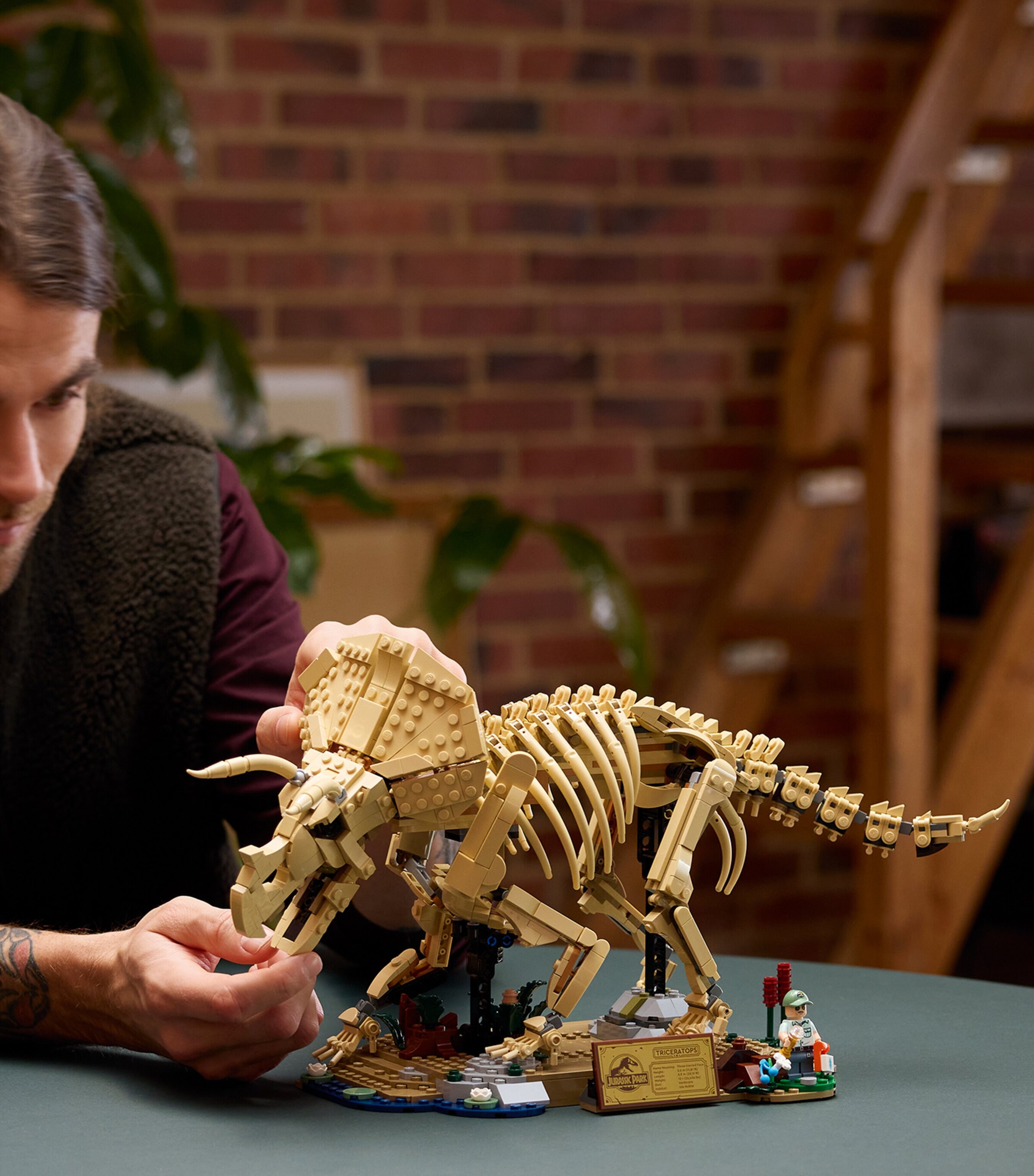 Lego Jurassic World Dinosaur Fossils: Triceratops 77985 Image 4