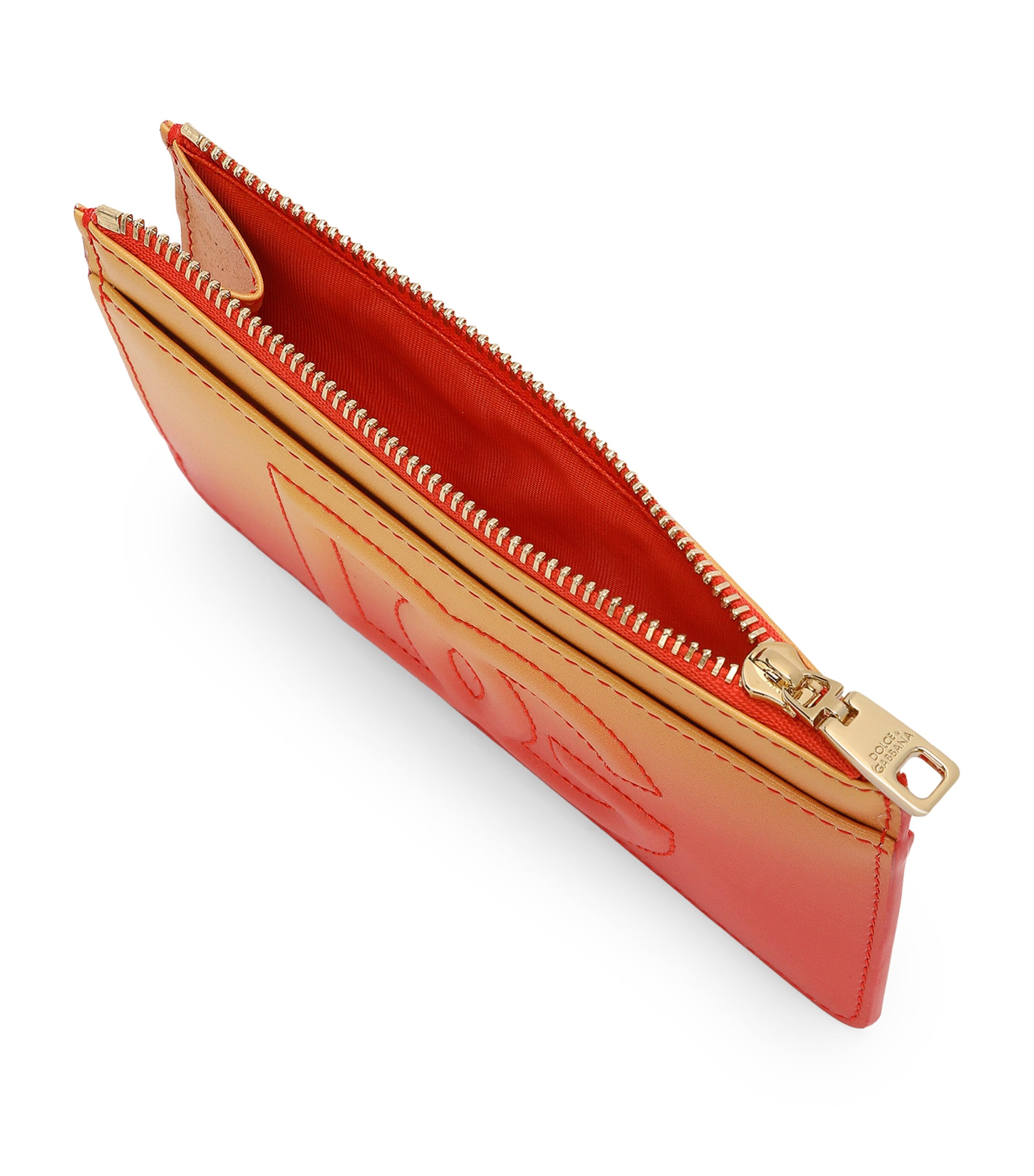 Leather Gradient Zip Card Holder HO5AC-DG DEGRADE' AR Image 2