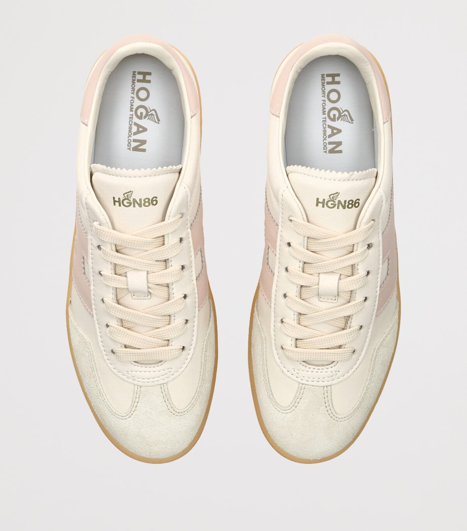 Leather Cool Sneakers PALE PINK Image 4