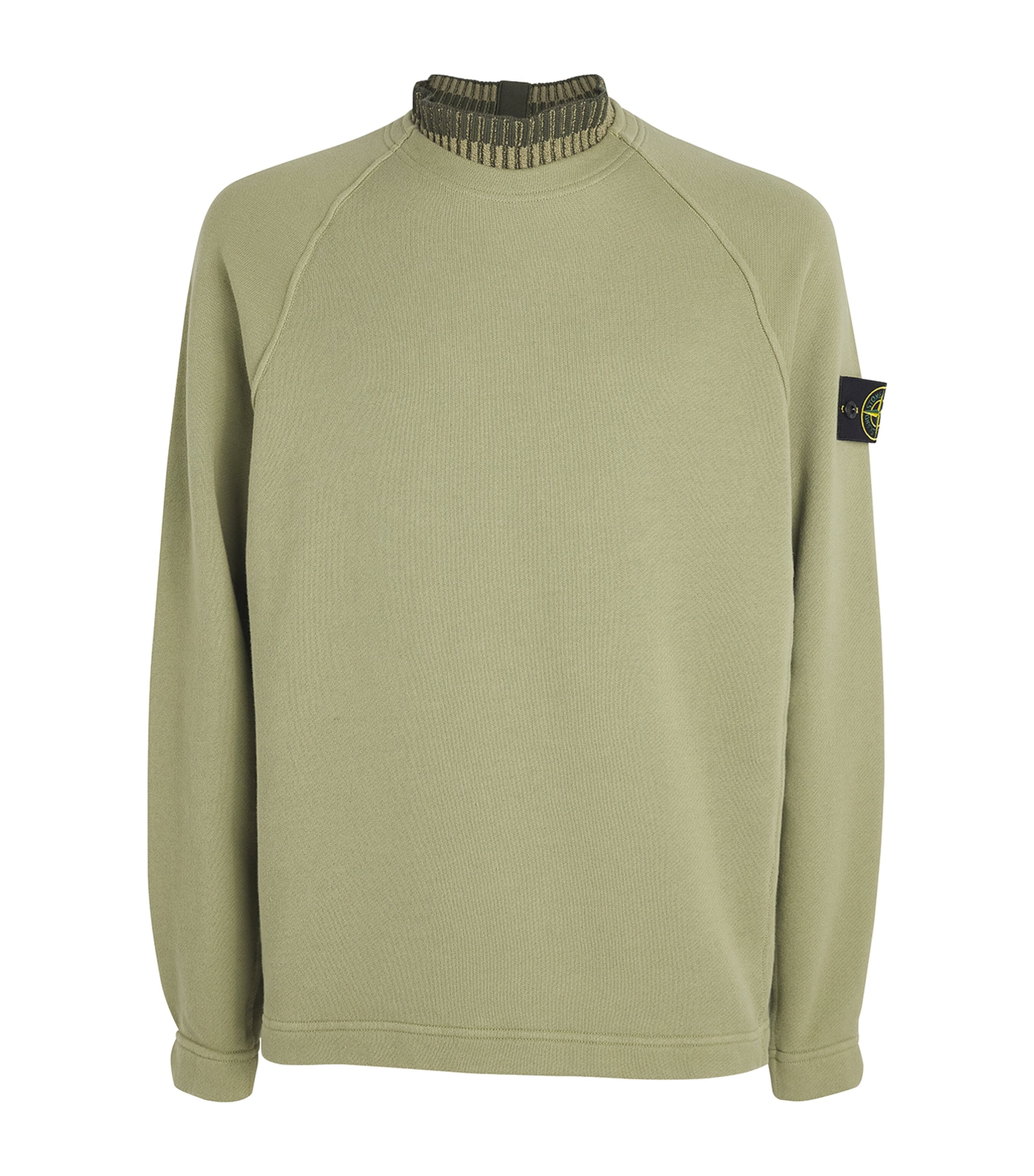 Cotton High-Neck Sweatshirt V0055 Image 1