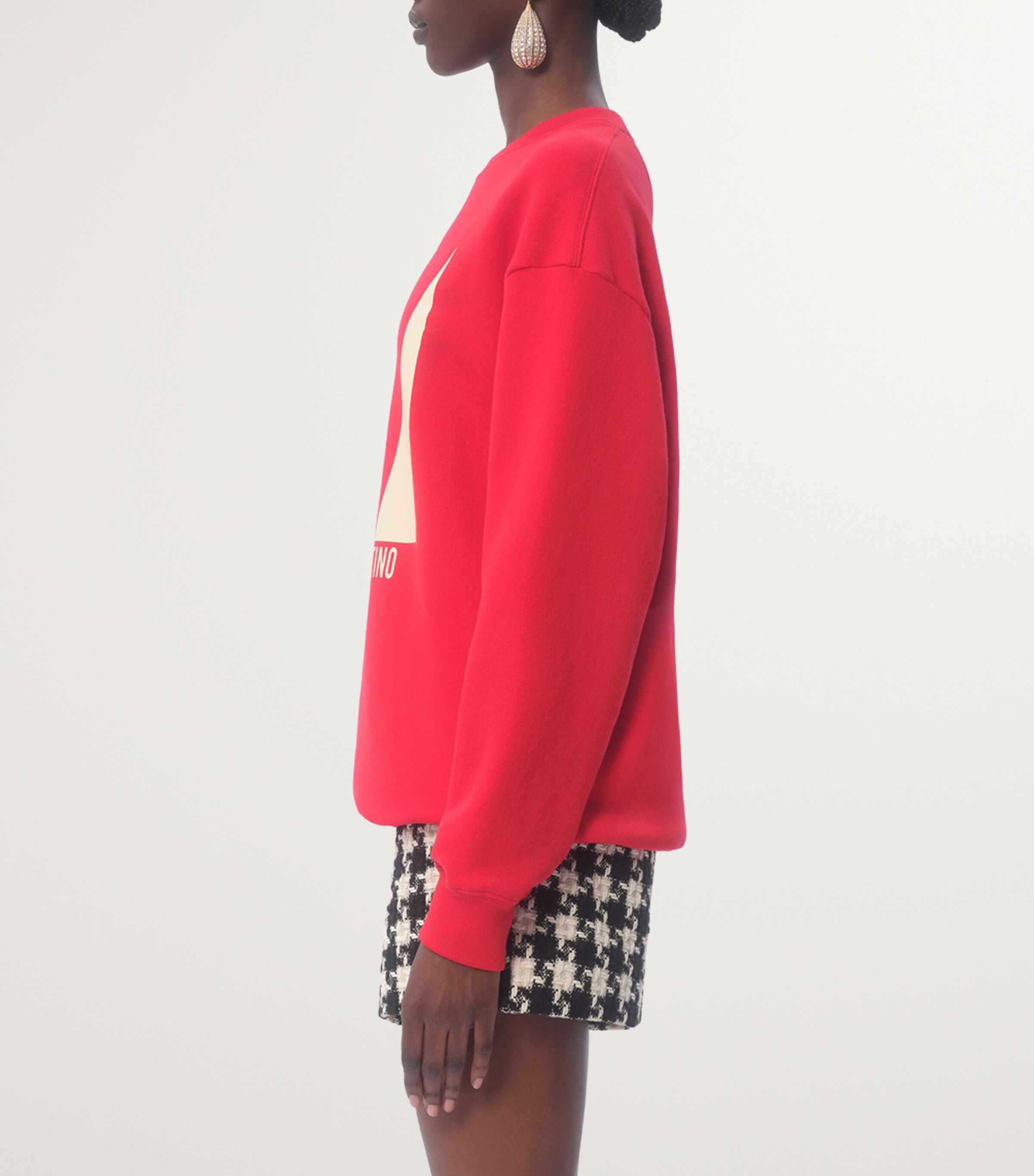 Cotton Logo Sweatshirt R9B Image 6