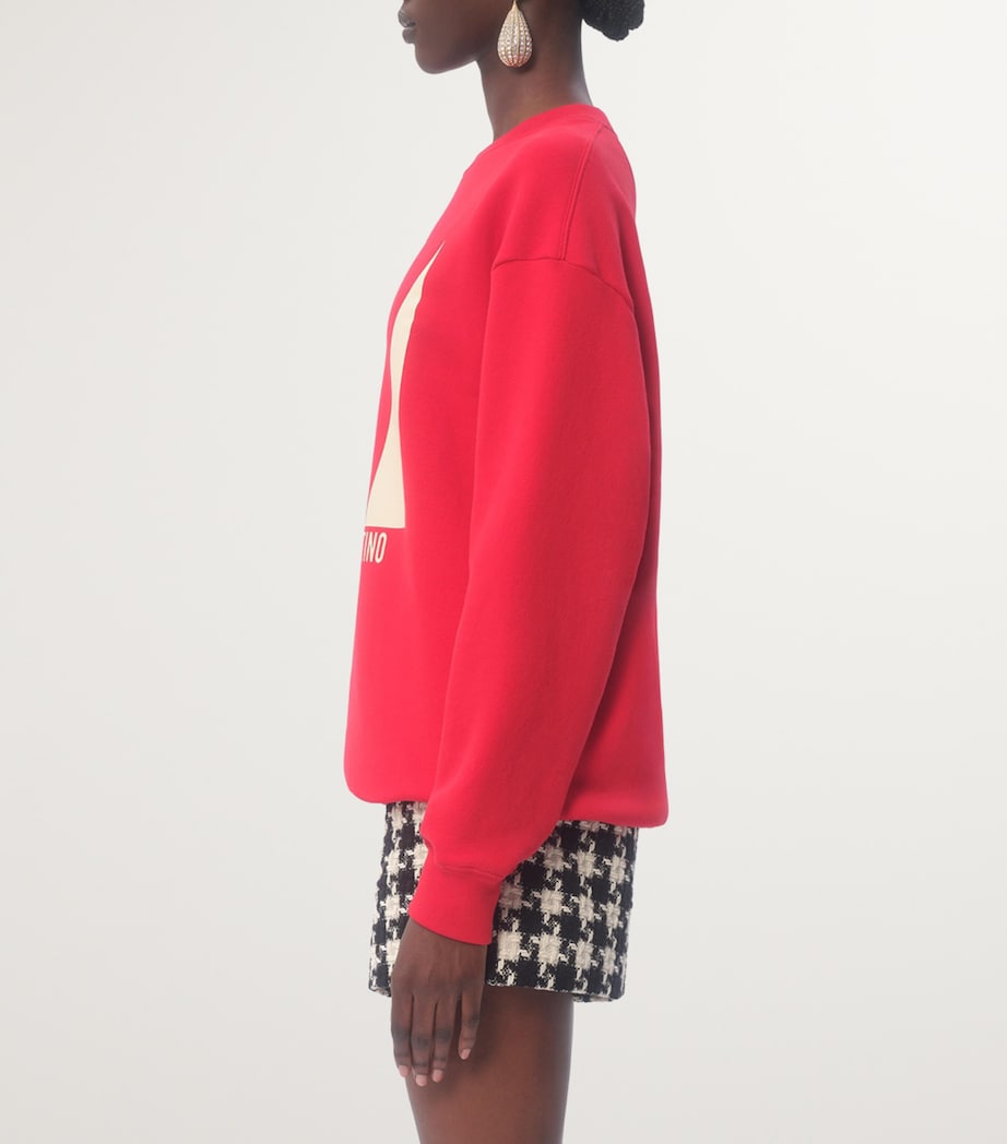 Cotton Logo Sweatshirt R9B Image 6