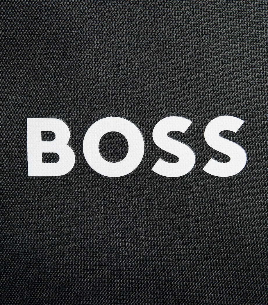 BOSS Kidswear Logo Backpack Black Image 4