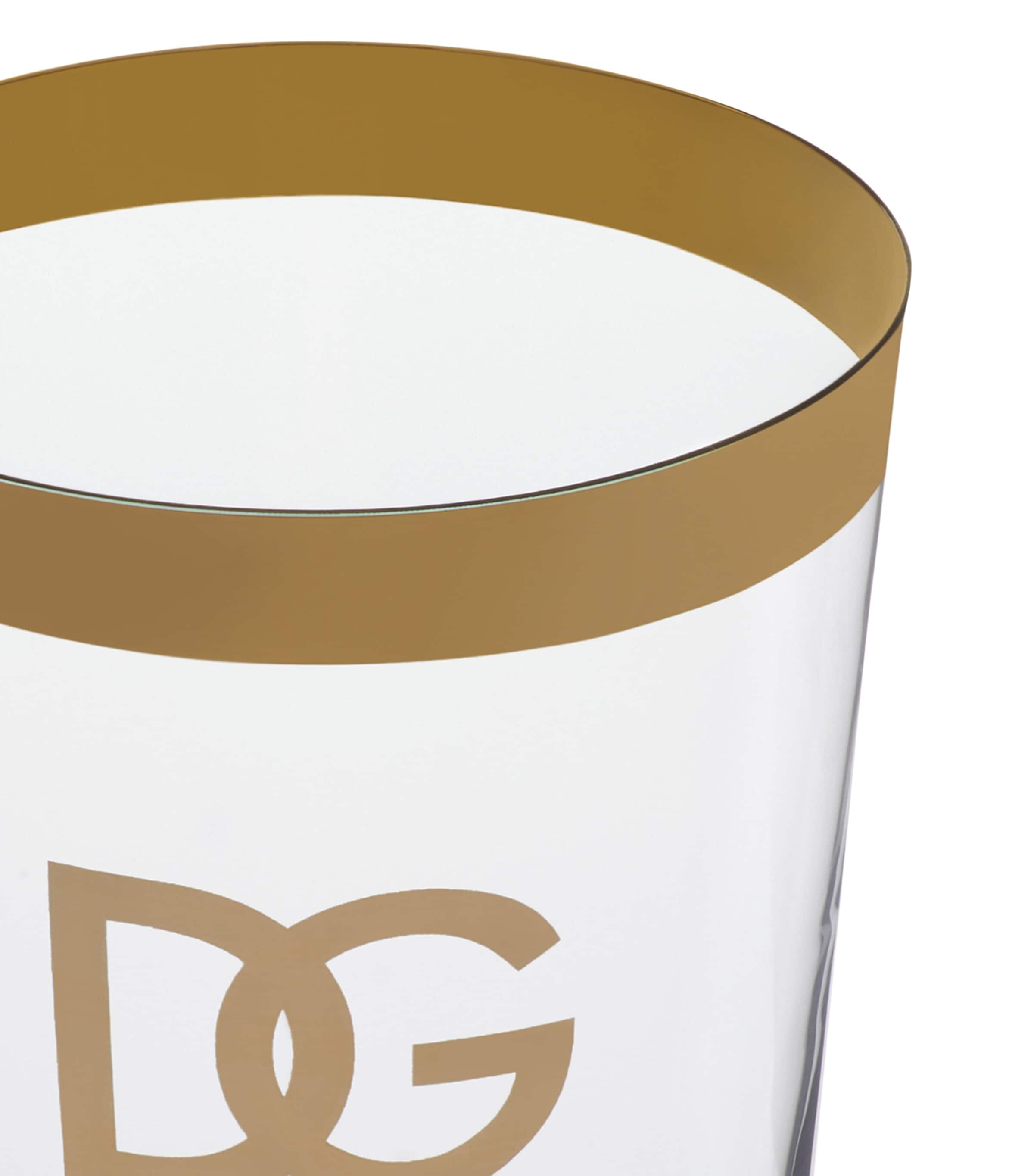 Set of 2 DG Logo Glasses U0046 ORO/TRASPARENT Image 4