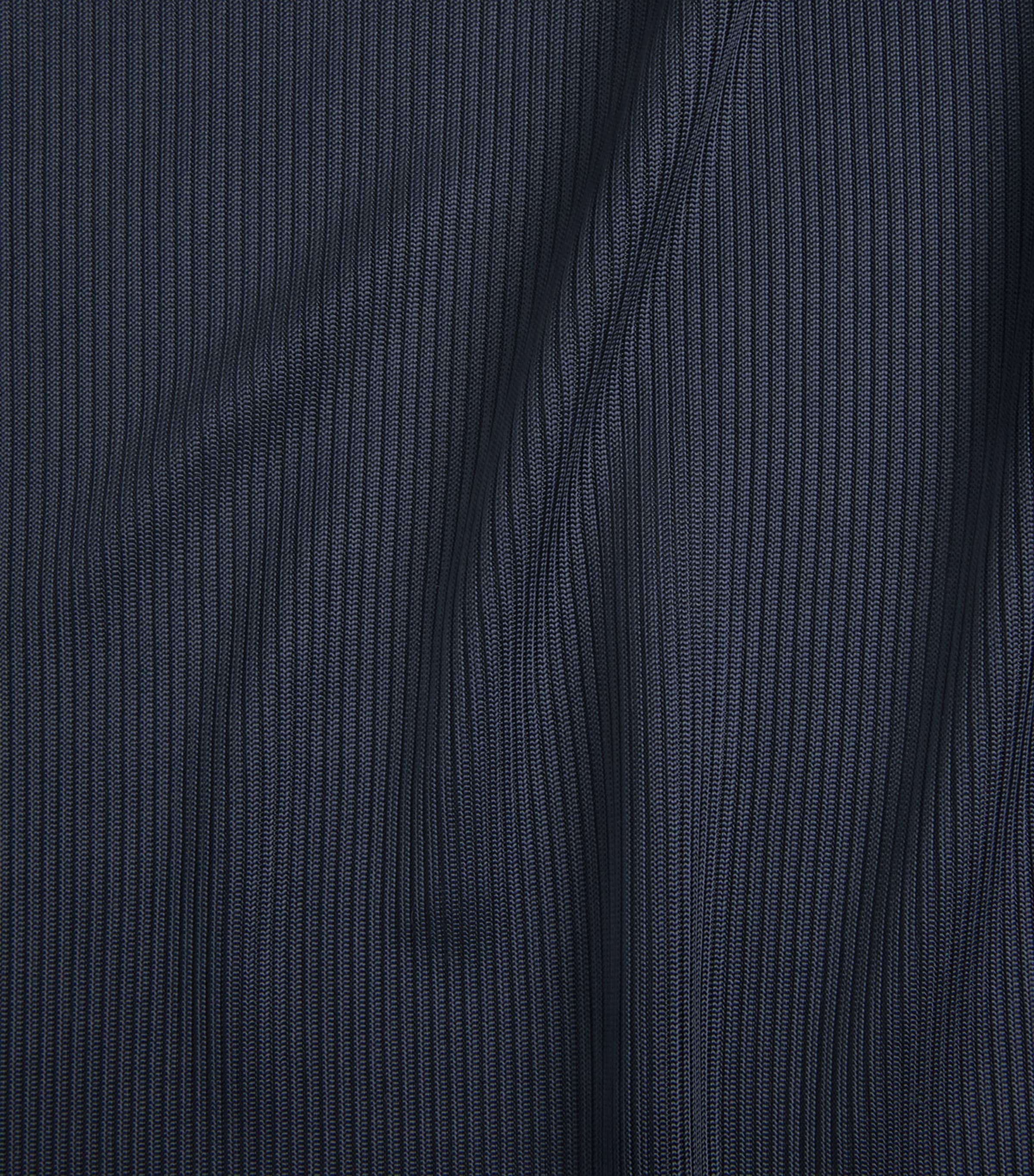 AGOLDE Womens Ribbed Saige T-Shirt Nvy Navy Image 6