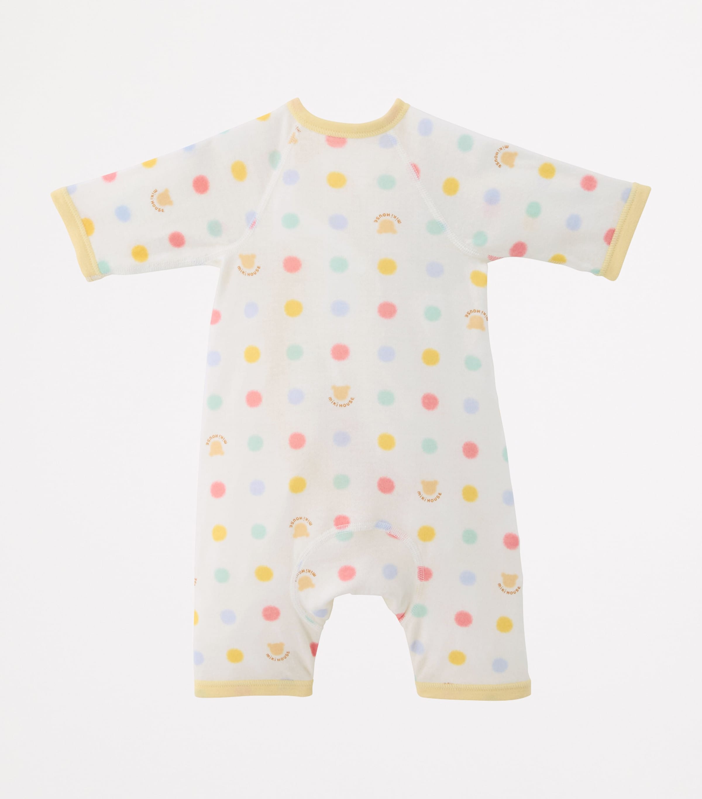 Cotton Polka Dot Playsuit (1 Month) 31 Image 3