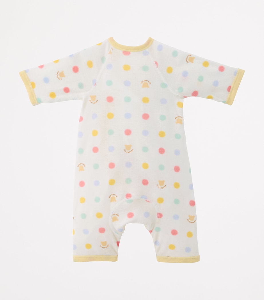 Cotton Polka Dot Playsuit (1 Month) 31 Image 3